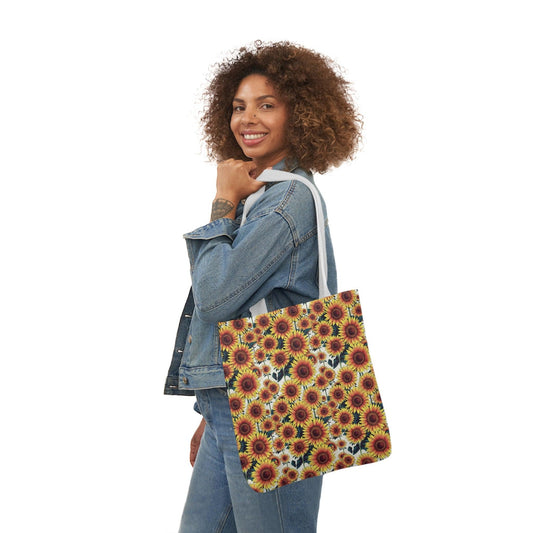 Sunflower Canvas Tote Bag