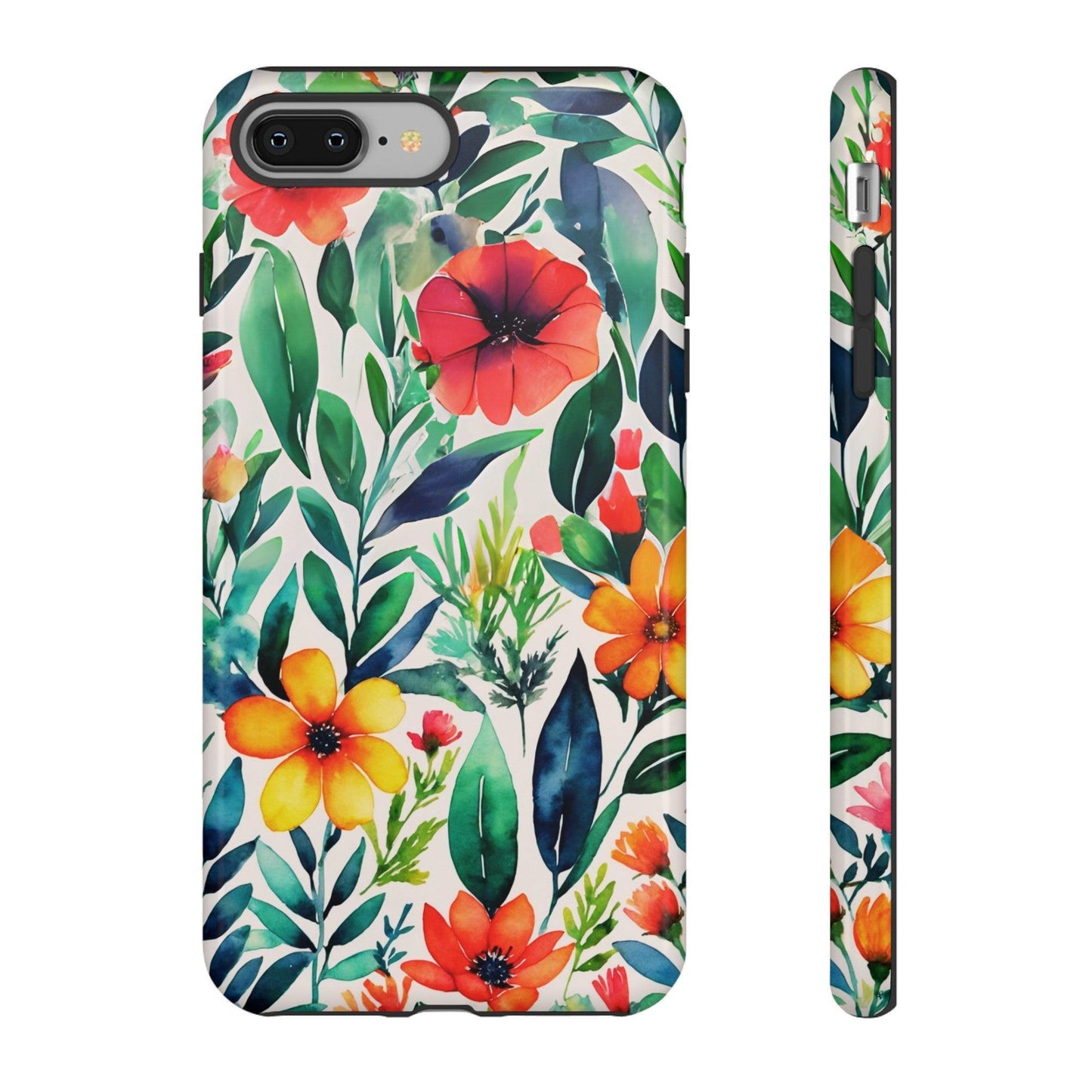 Tough Cellphone Case :" Eclectic Elegance Phone Case Collection" ( Floral patterns)