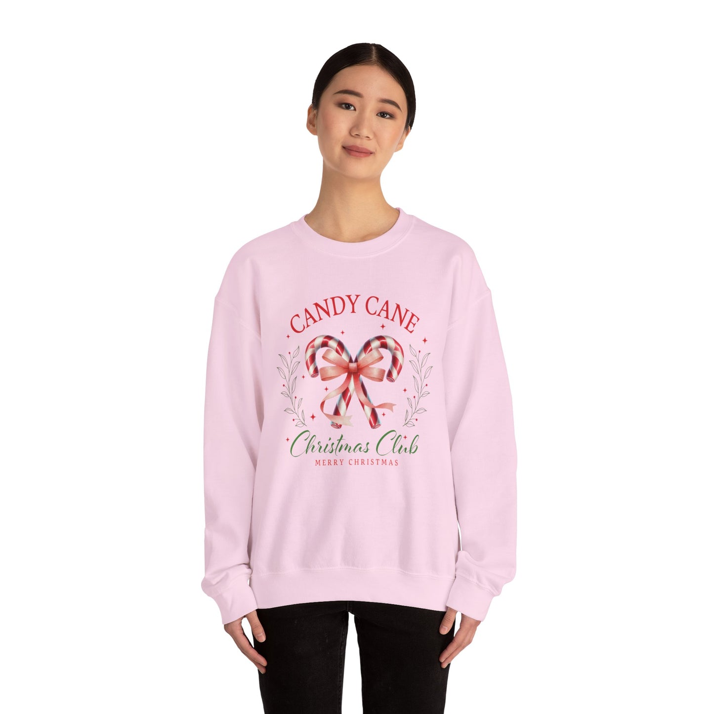 Christmas  Candy Cane Unisex Crewneck Sweatshirt