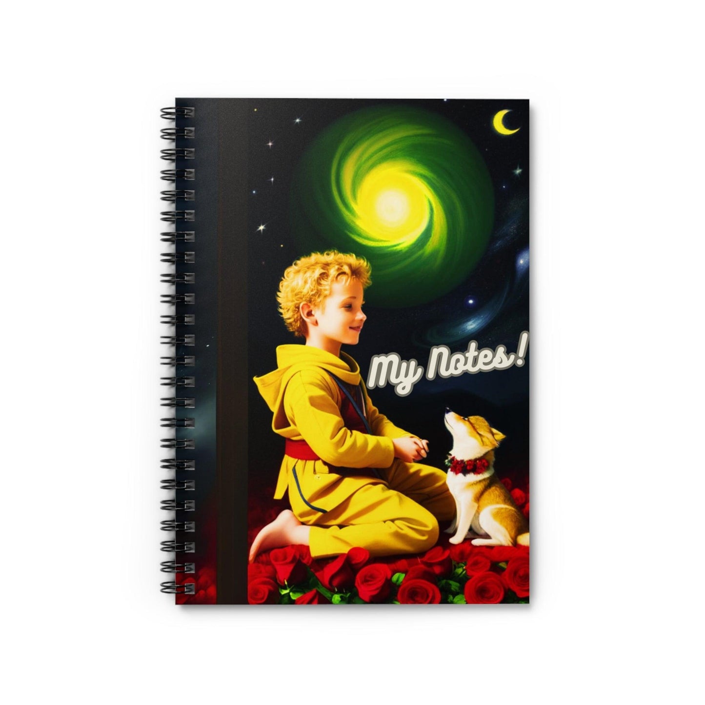 Star Child Spiral Notebook Collection - Cosmic Creations by Karen