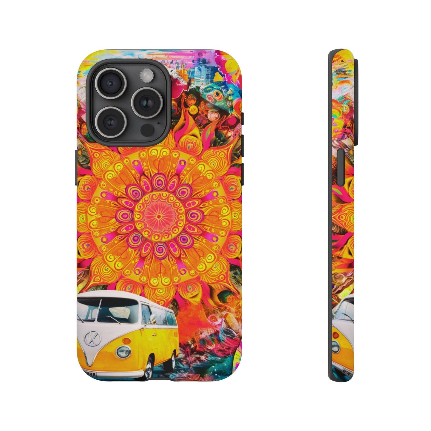 Tough Phone Case :" Eclectic Elegance Phone Case Collection" ( Hippie Style patterns)