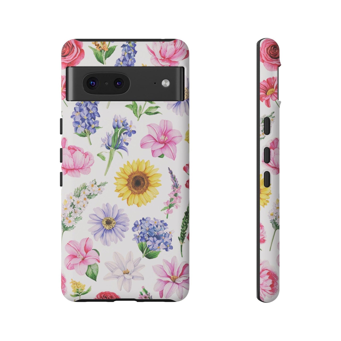 Tough Cellphone Case :" Eclectic Elegance Phone Case Collection" ( Floral patterns)