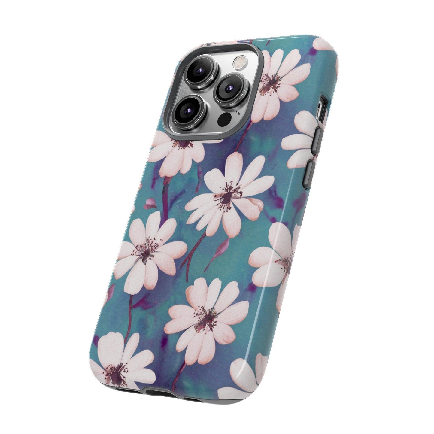 Tough Cellphone Case :" Eclectic Elegance Phone Case Collection" ( Floral patterns)