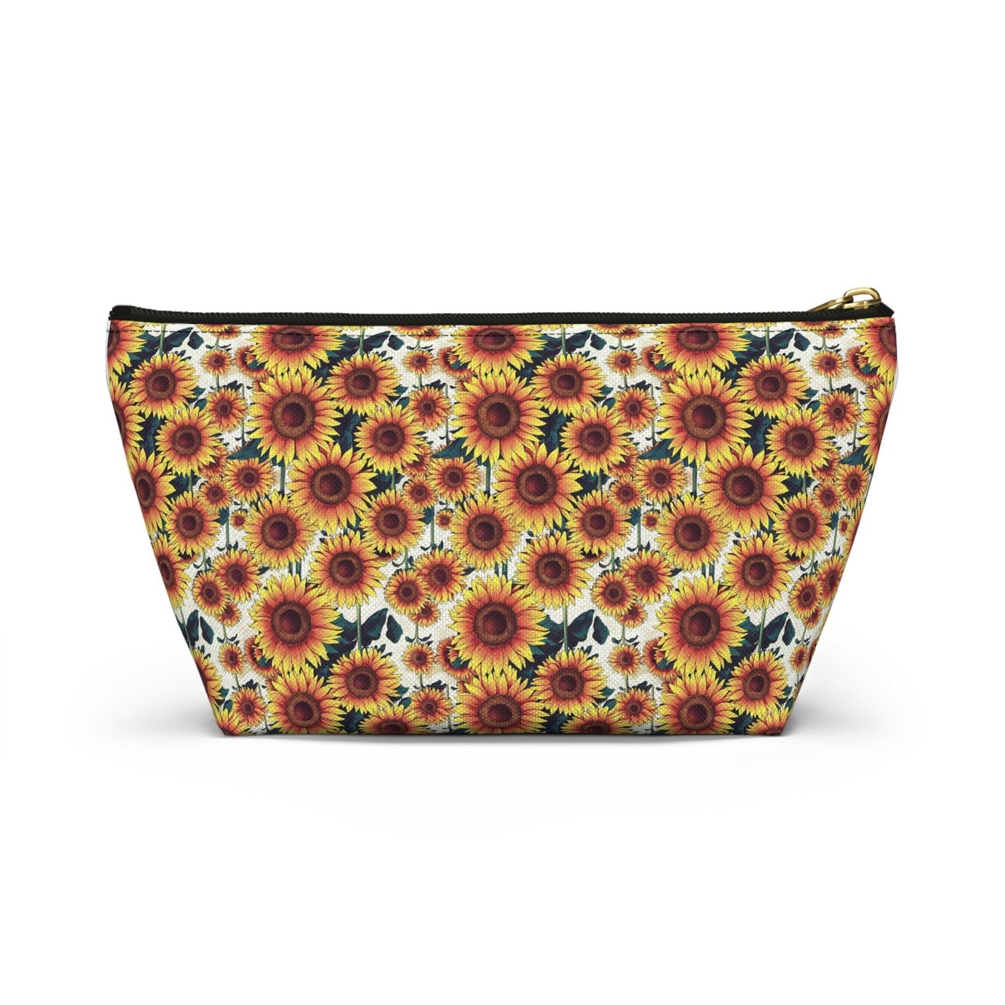 "Sunflower Accessory Pouch"