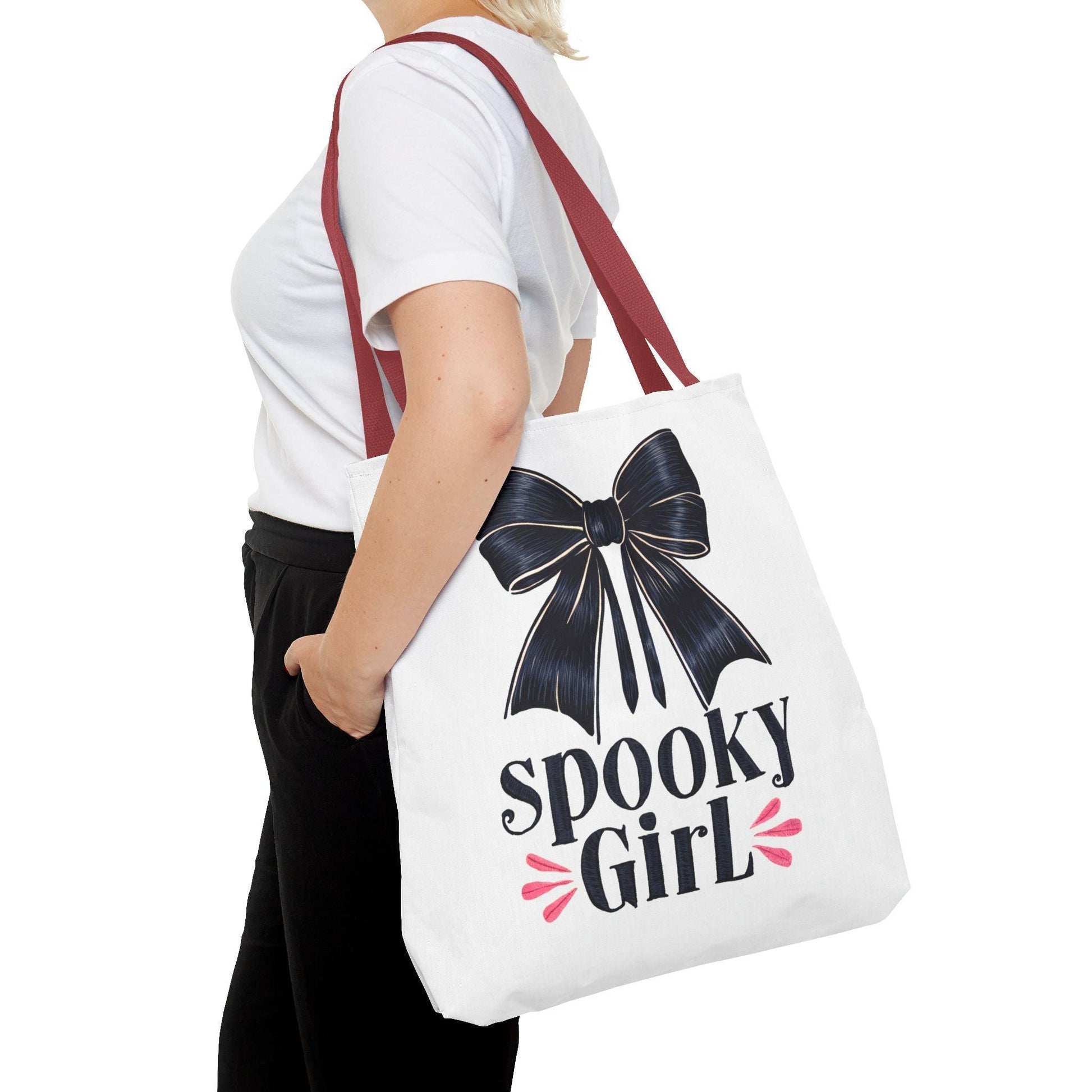 Spooky Girl Halloween Tote Bag - Cosmic Creations by Karen