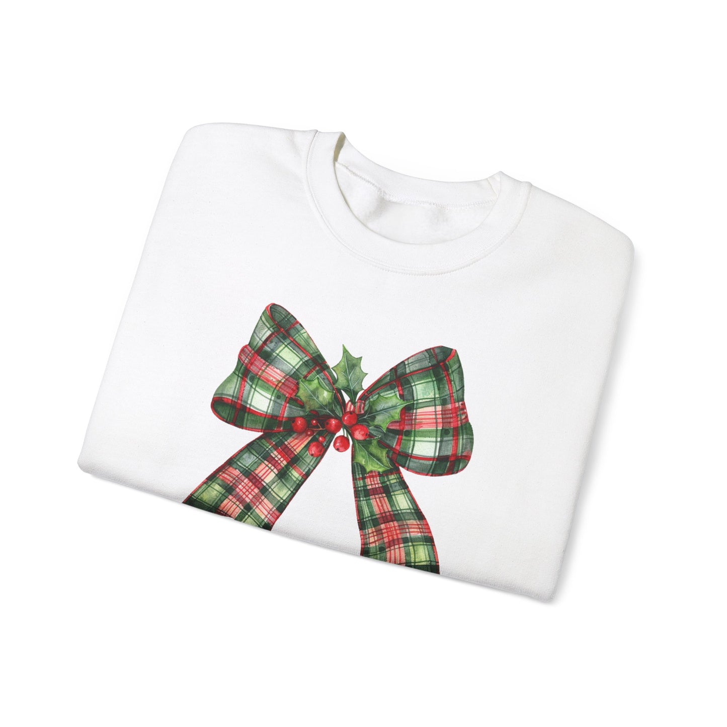 Christmas Coquette Unisex Crewneck Sweatshirt