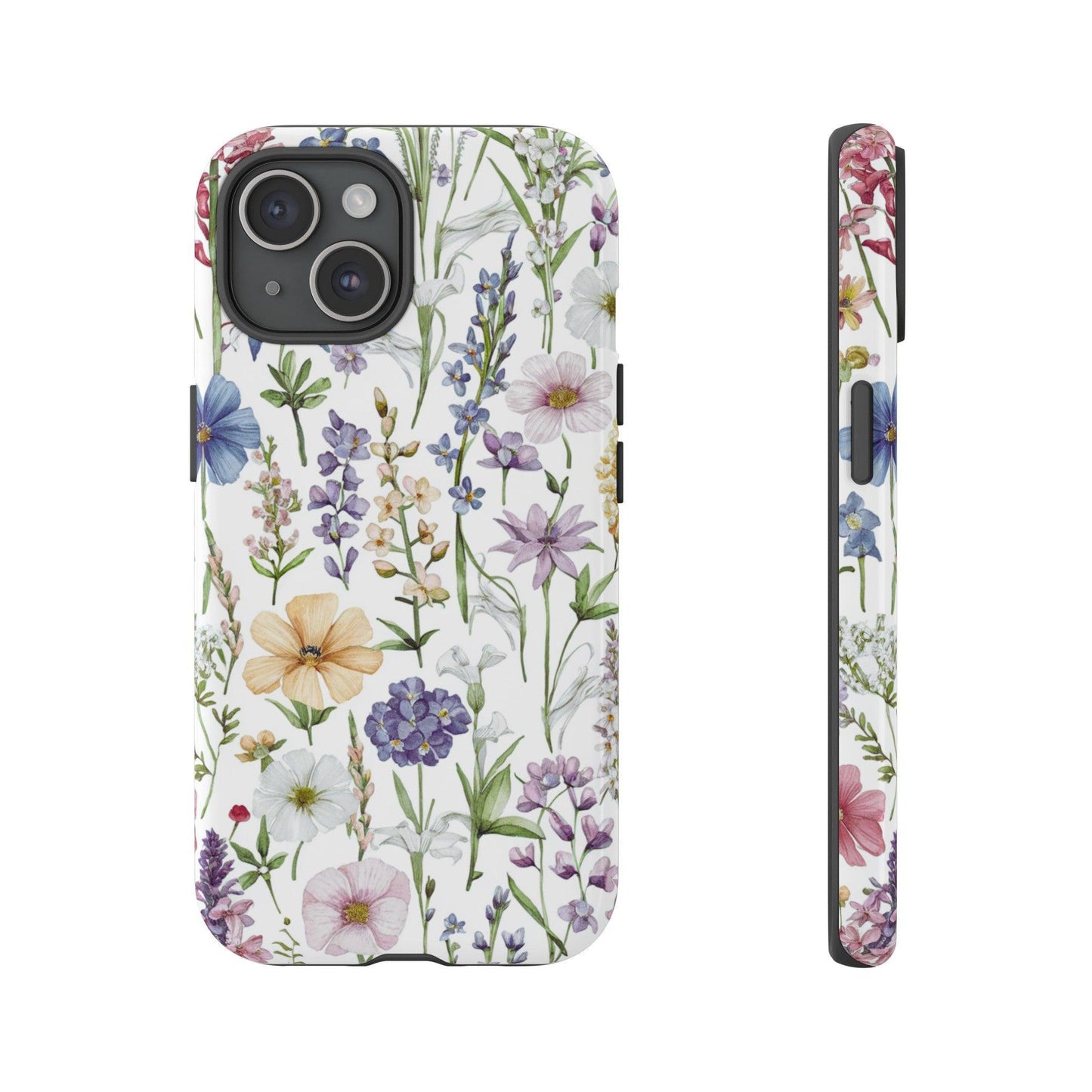 Tough Cellphone Case :" Eclectic Elegance Phone Case Collection" ( Floral patterns)