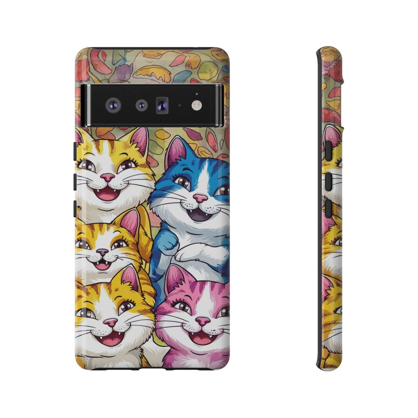 Cat Lovers Collection Tough Cellphone Case - Cosmic Creations by Karen