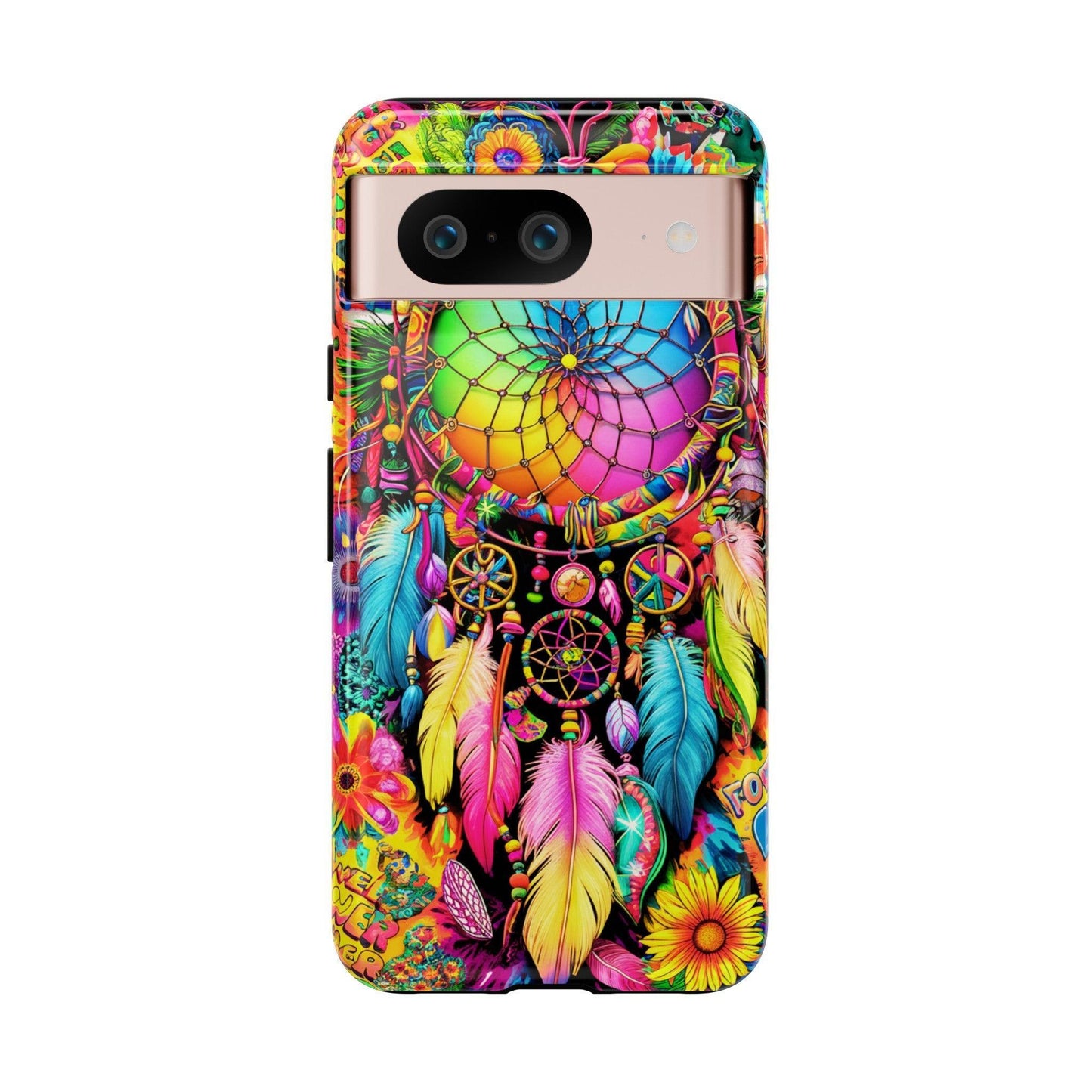 Tough Phone Case :" Eclectic Elegance Phone Case Collection" ( Hippie Style patterns)