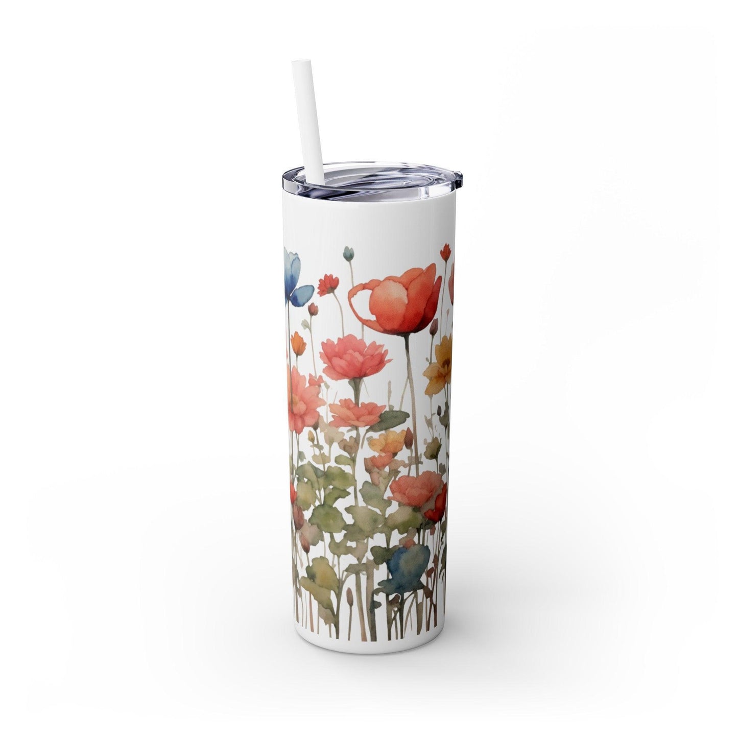 Whimsical Sips Skinny Tumbler Collectionr | Tumblerwith Straw, 20oz | keep your drinks hot for 12h and cold for 24h - Cosmic Creations by Karen