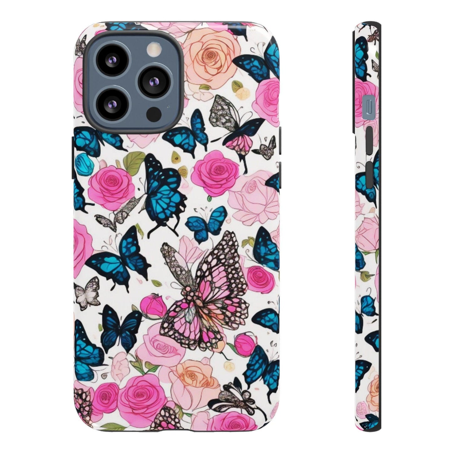 Tough Cellphone Case :" Eclectic Elegance Phone Case Collection" ( Floral patterns)