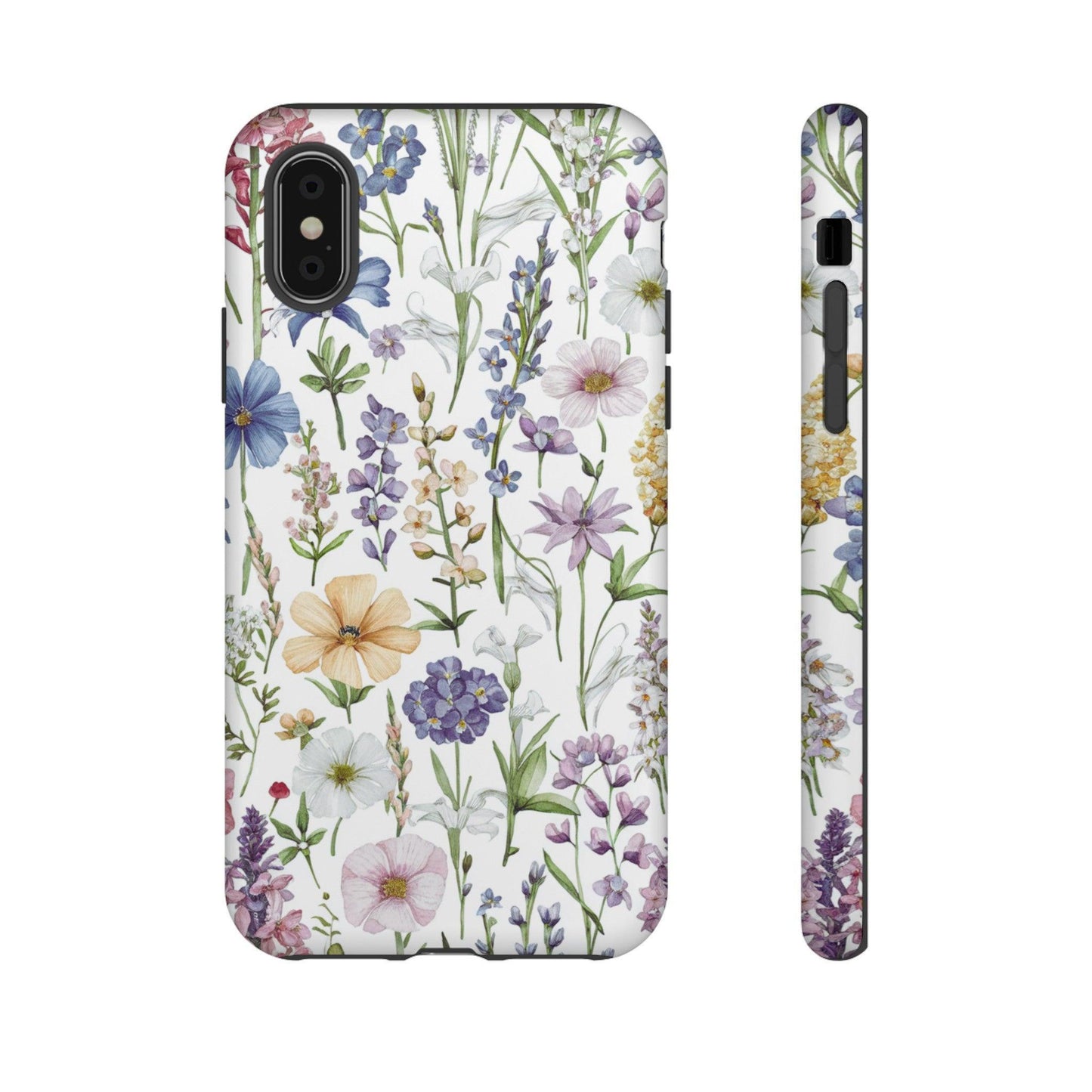 Tough Cellphone Case :" Eclectic Elegance Phone Case Collection" ( Floral patterns)