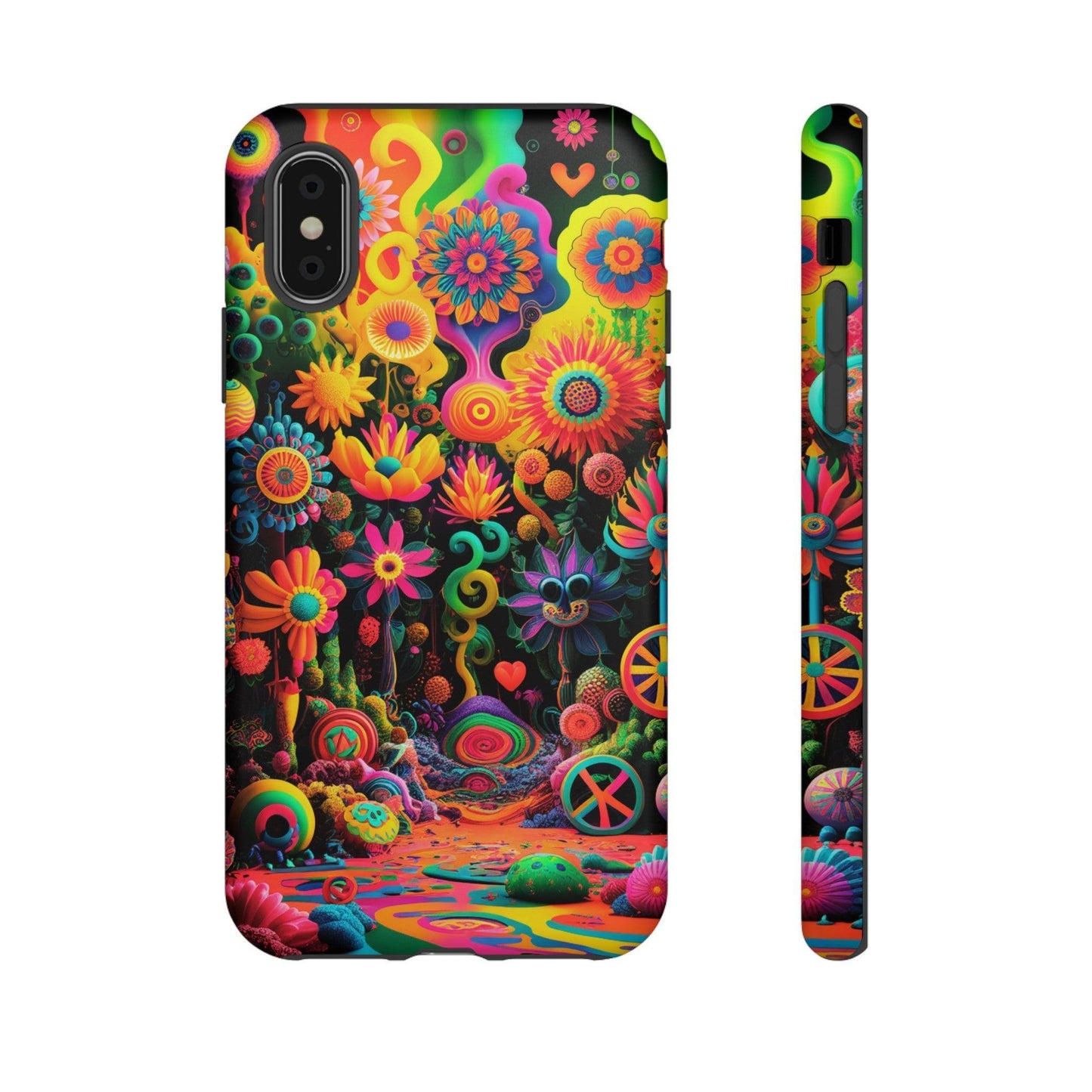 Tough Phone Case :" Eclectic Elegance Phone Case Collection" ( Hippie Style patterns)