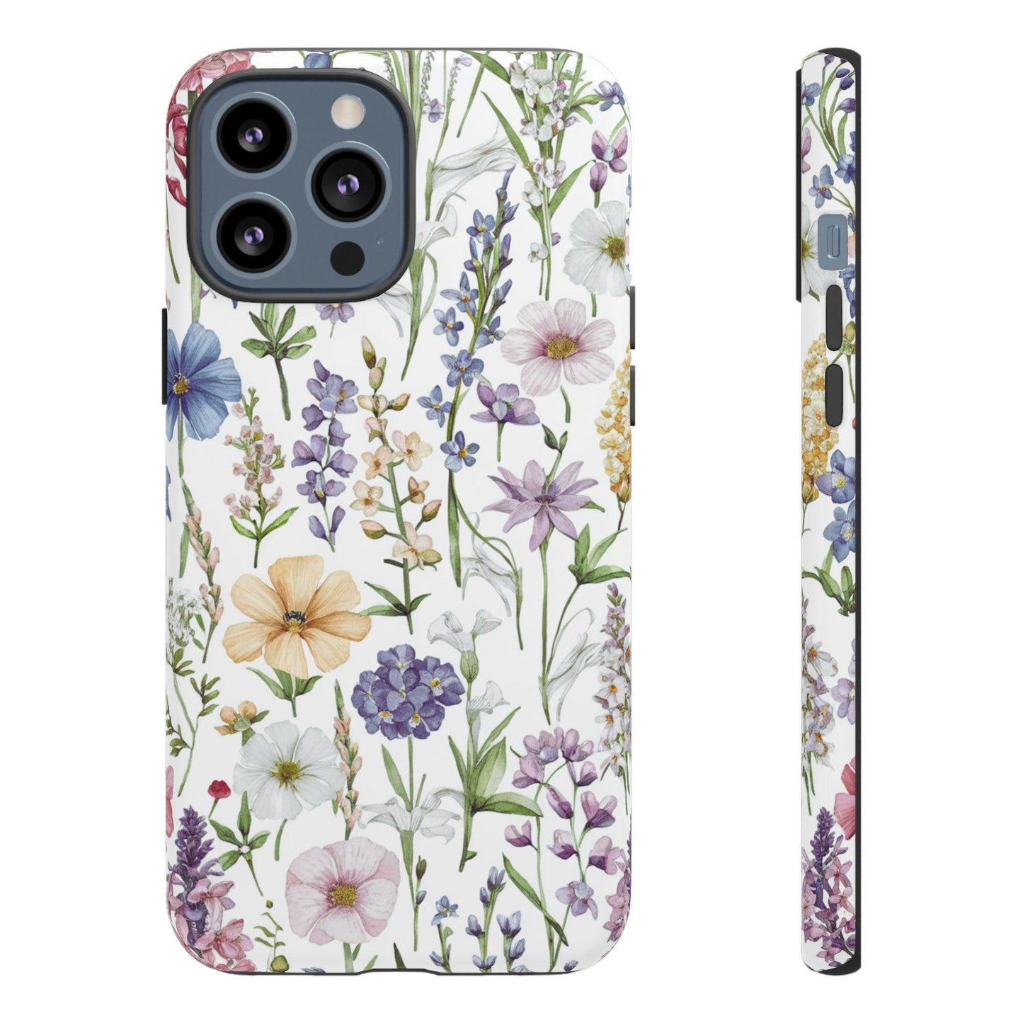 Tough Cellphone Case :" Eclectic Elegance Phone Case Collection" ( Floral patterns)