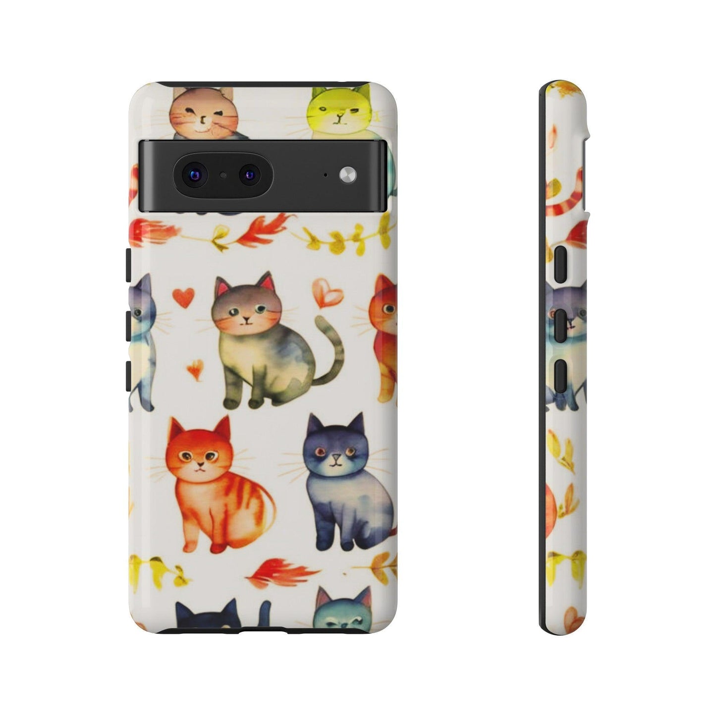 Cat Lovers Collection Tough Cellphone Case - Cosmic Creations by Karen