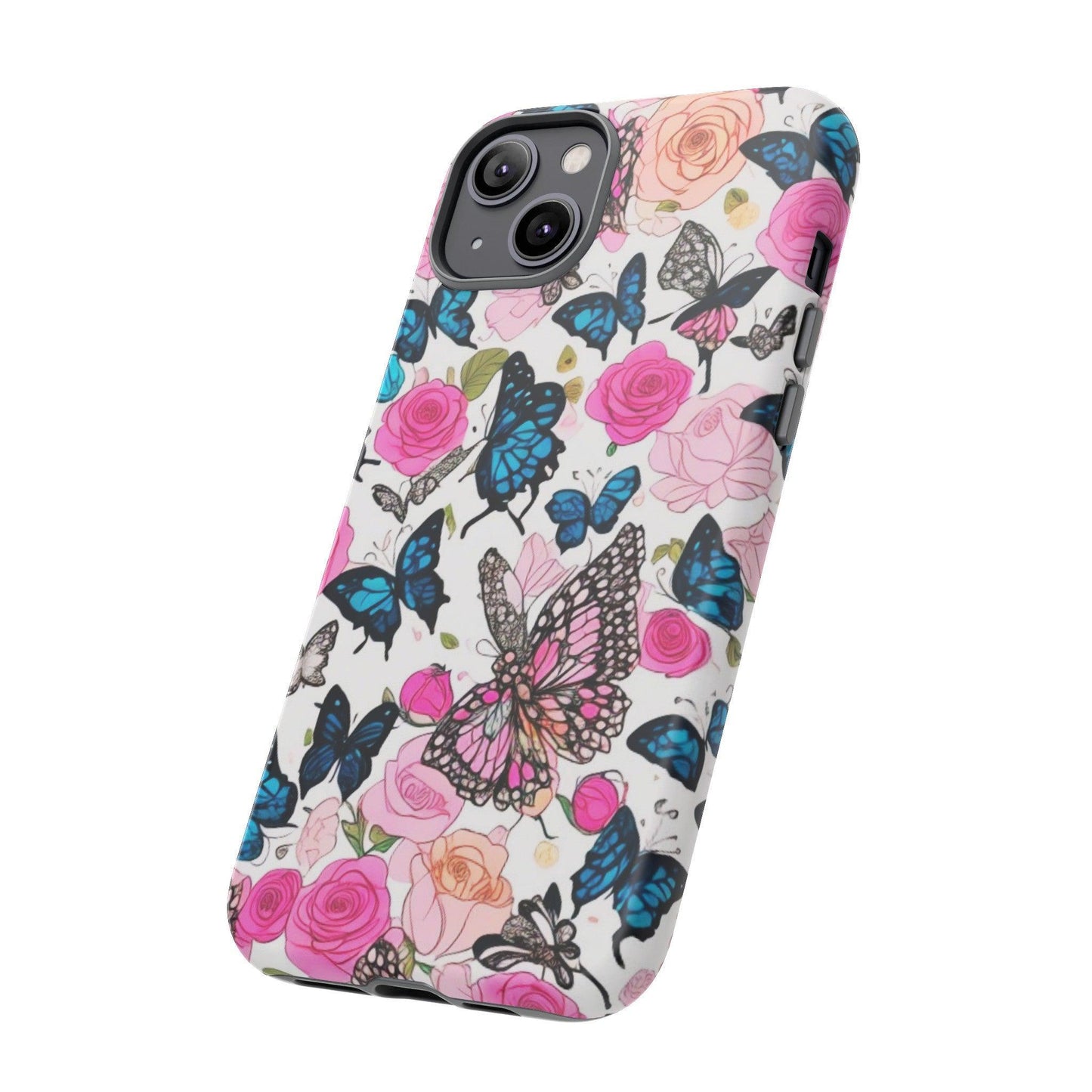 Tough Cellphone Case :" Eclectic Elegance Phone Case Collection" ( Floral patterns)