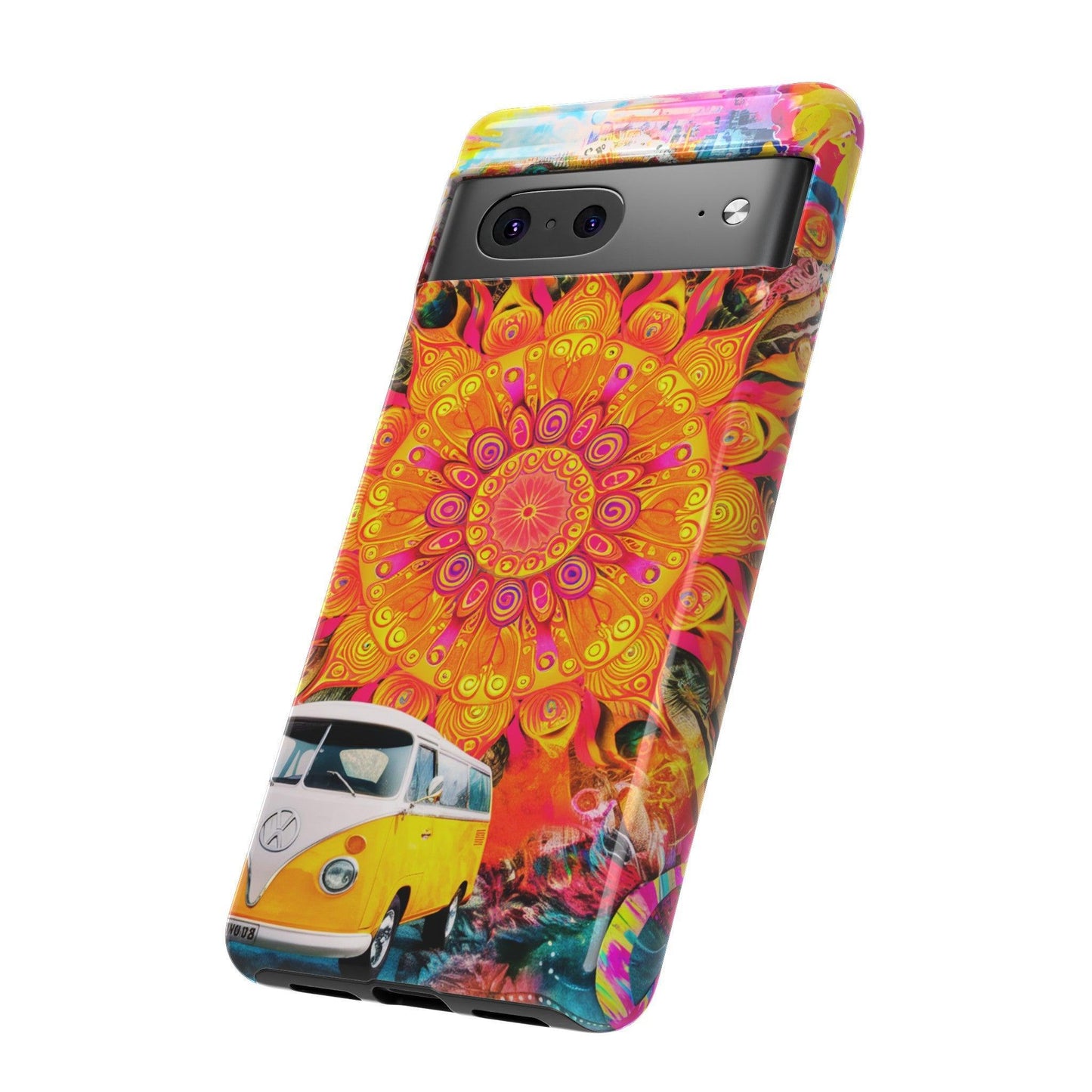 Tough Phone Case :" Eclectic Elegance Phone Case Collection" ( Hippie Style patterns)