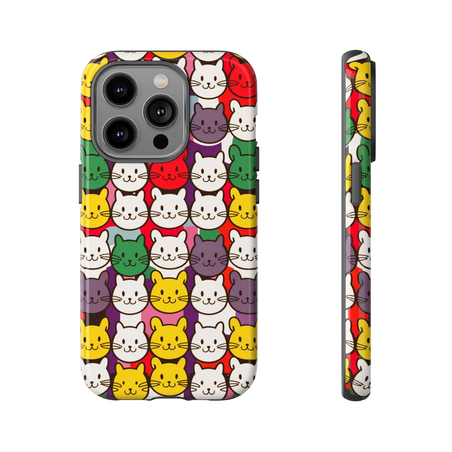 Cat Lovers Collection Tough Cellphone Case - Cosmic Creations by Karen