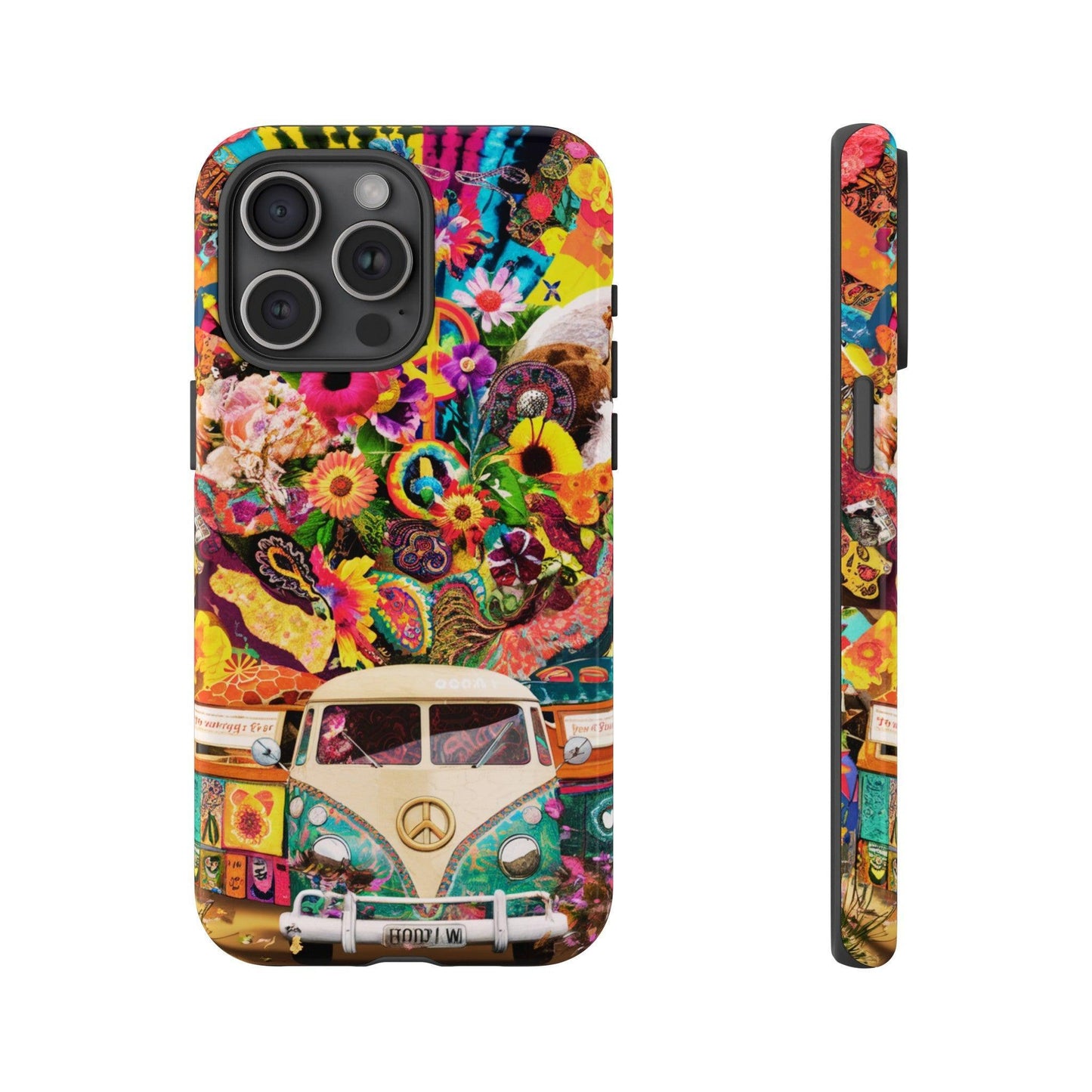 Tough Phone Case :" Eclectic Elegance Phone Case Collection" ( Hippie Style patterns)