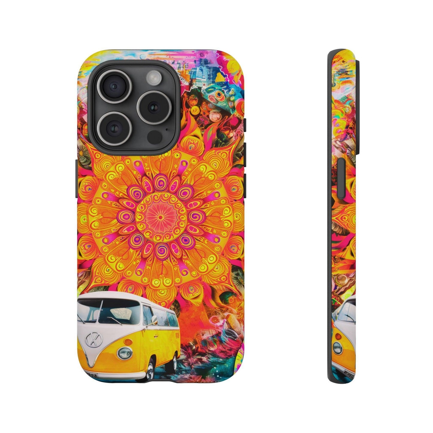 Tough Phone Case :" Eclectic Elegance Phone Case Collection" ( Hippie Style patterns)