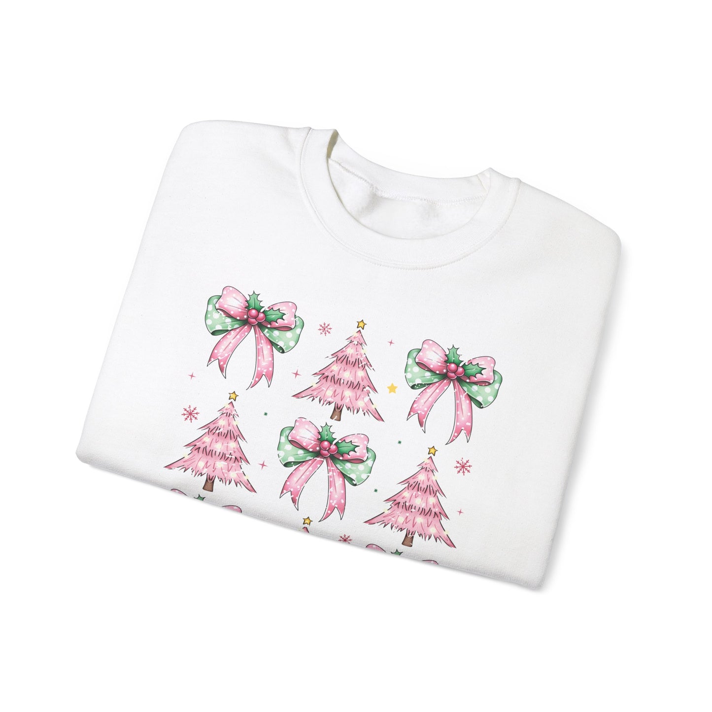 Christmas  Coquette Style  Unisex Crewneck Sweatshirt