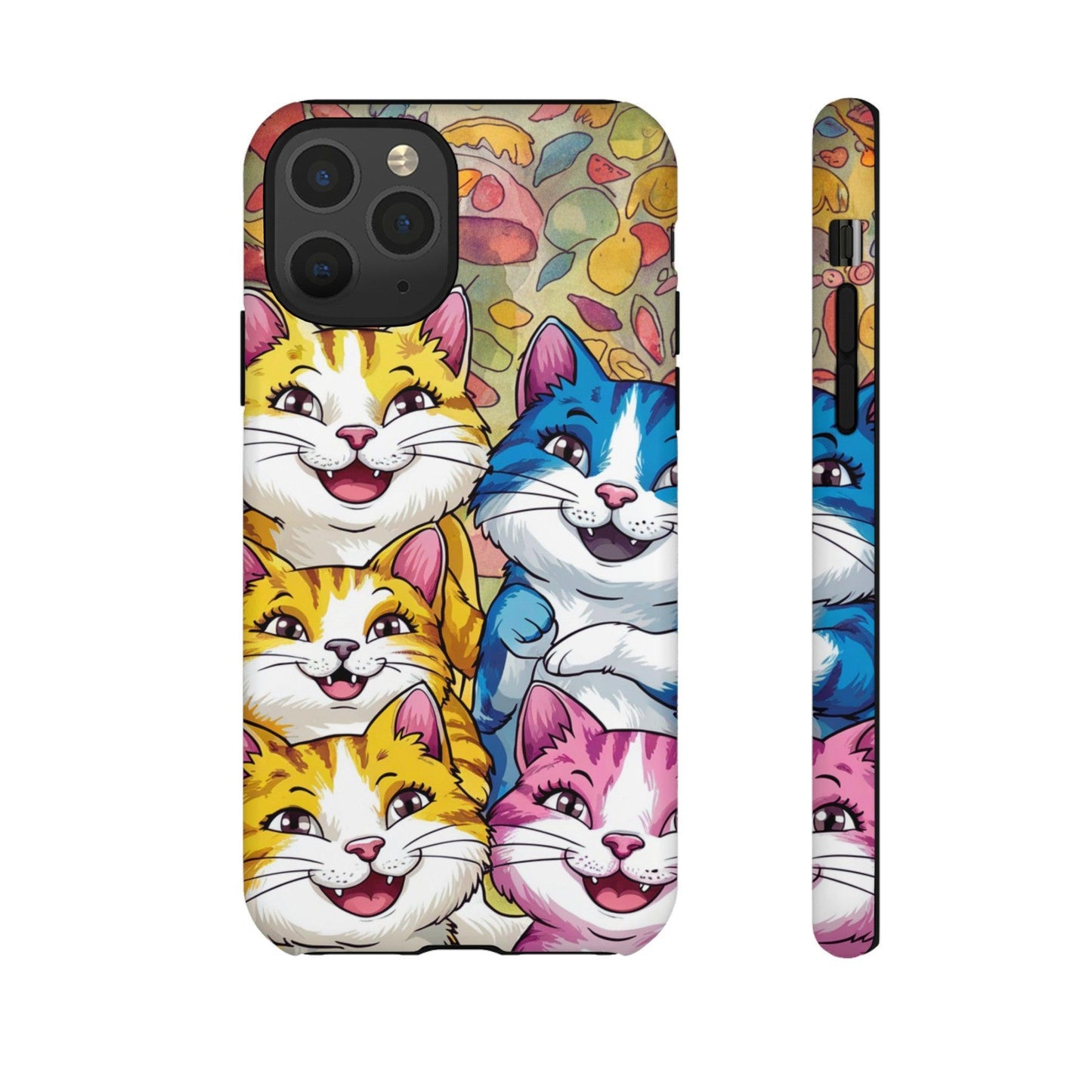 Cat Lovers Collection Tough Cellphone Case - Cosmic Creations by Karen