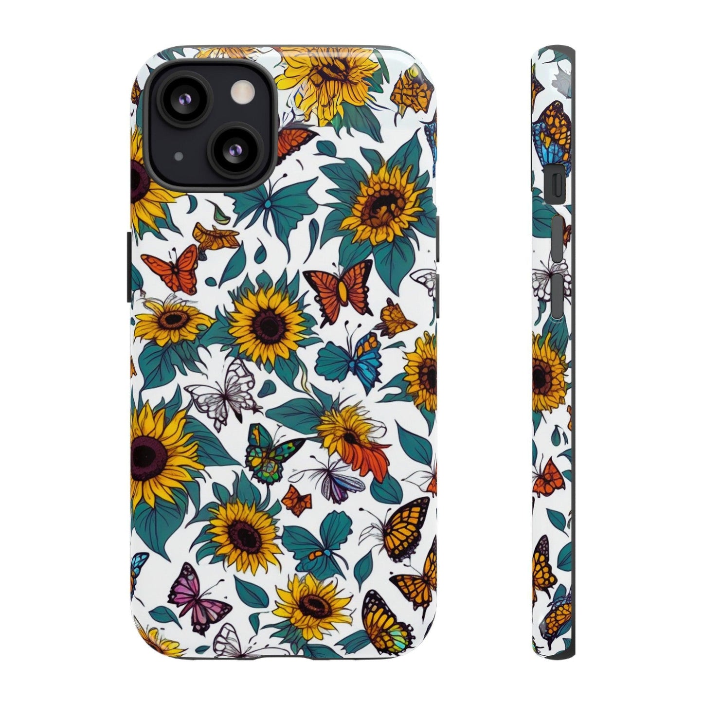 Tough Cellphone Case :" Eclectic Elegance Phone Case Collection" ( Floral patterns)