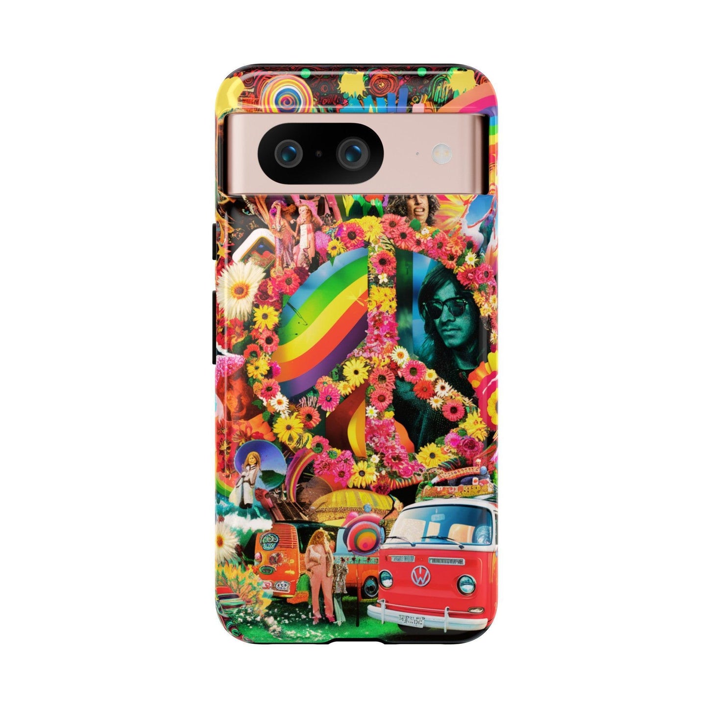 Tough Phone Case :" Eclectic Elegance Phone Case Collection" ( Hippie Style patterns)