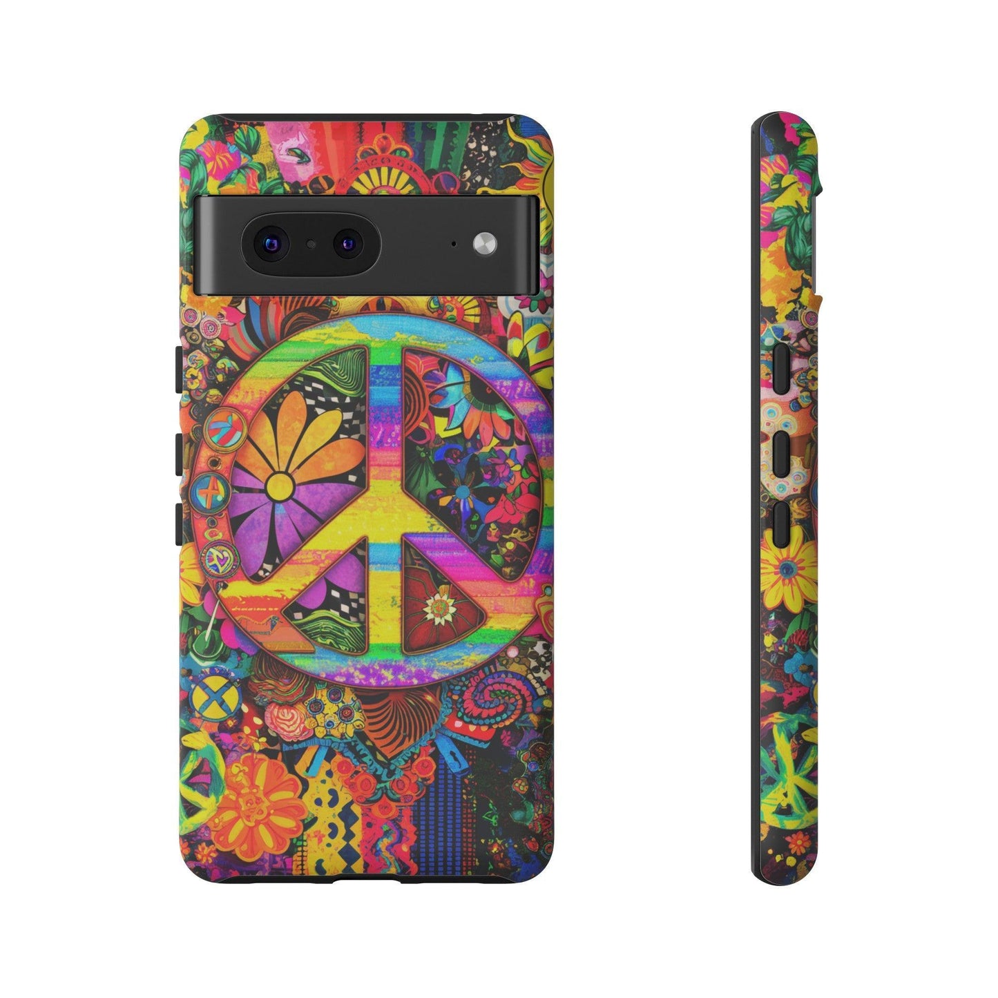 Tough Phone Case :" Eclectic Elegance Phone Case Collection" ( Hippie Style patterns)