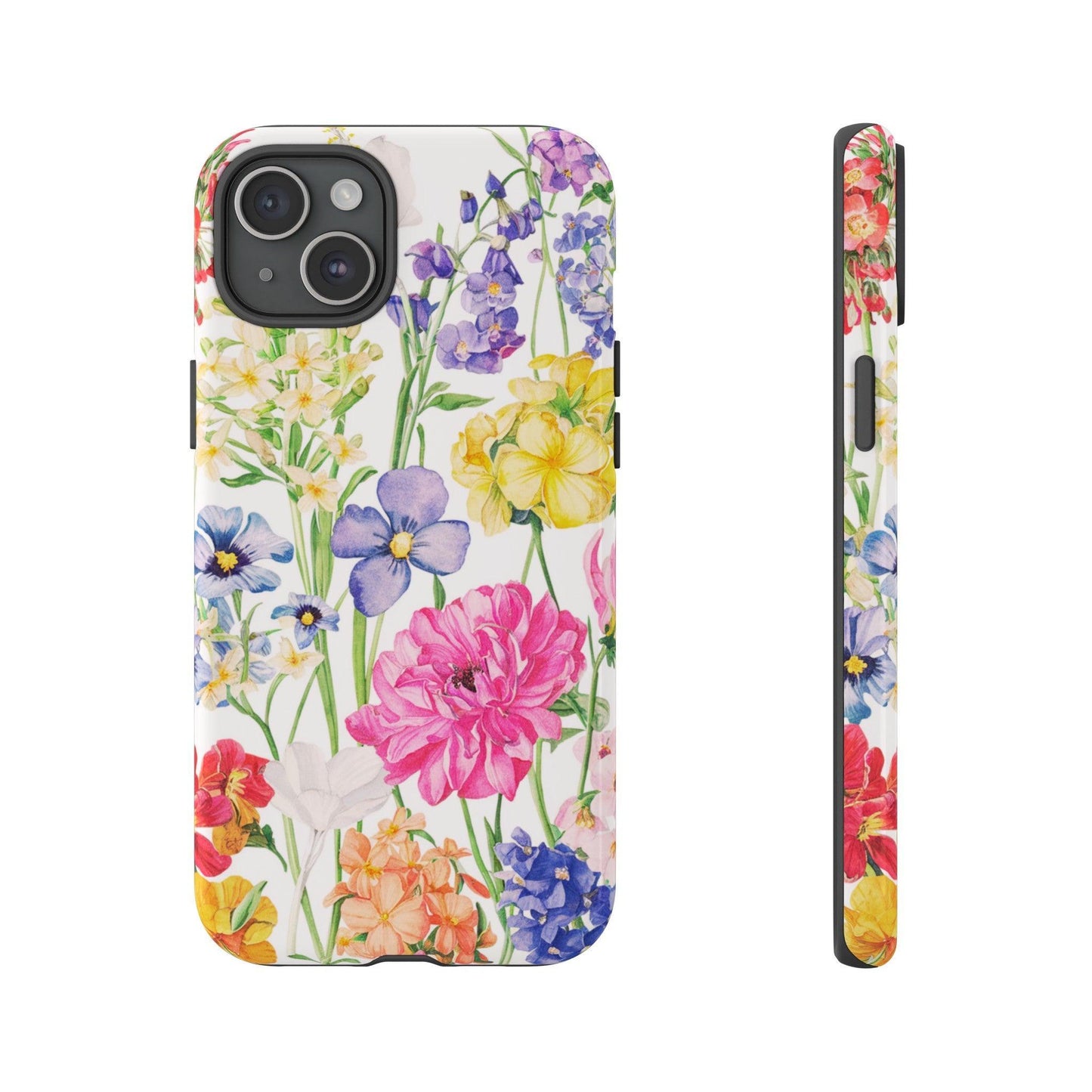 Tough Cellphone Case :" Eclectic Elegance Phone Case Collection" ( Floral patterns)