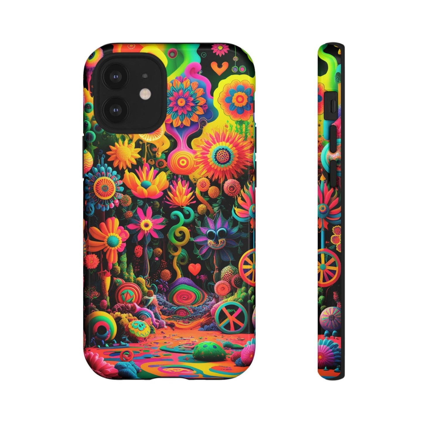 Tough Phone Case :" Eclectic Elegance Phone Case Collection" ( Hippie Style patterns)