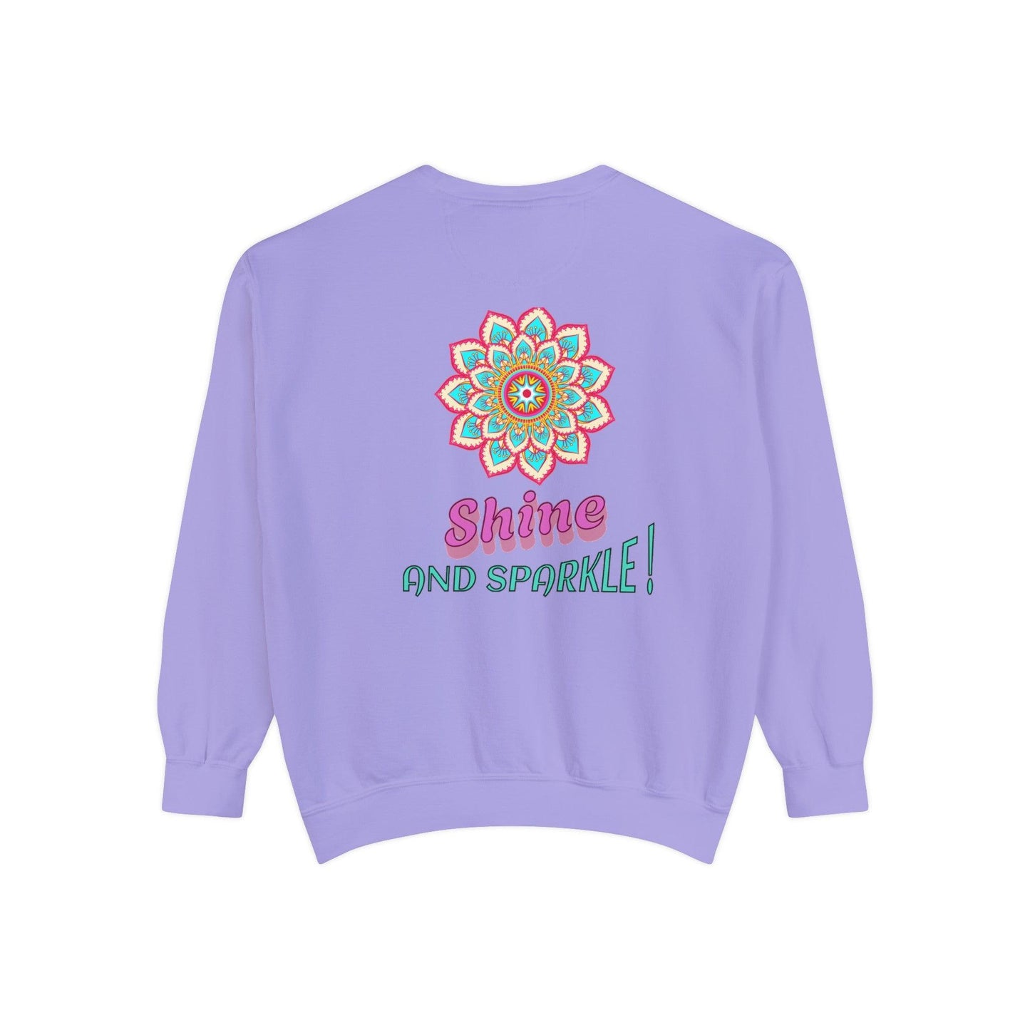 GlowWarm Garment-Dyed Sweatshirt Perfect for lounging, outdoor activities, or as a heartfelt gift for loved ones. - Cosmic Creations by Karen