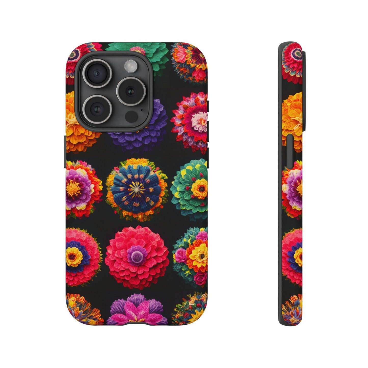 Tough Cellphone Case :" Eclectic Elegance Phone Case Collection" ( Floral patterns)