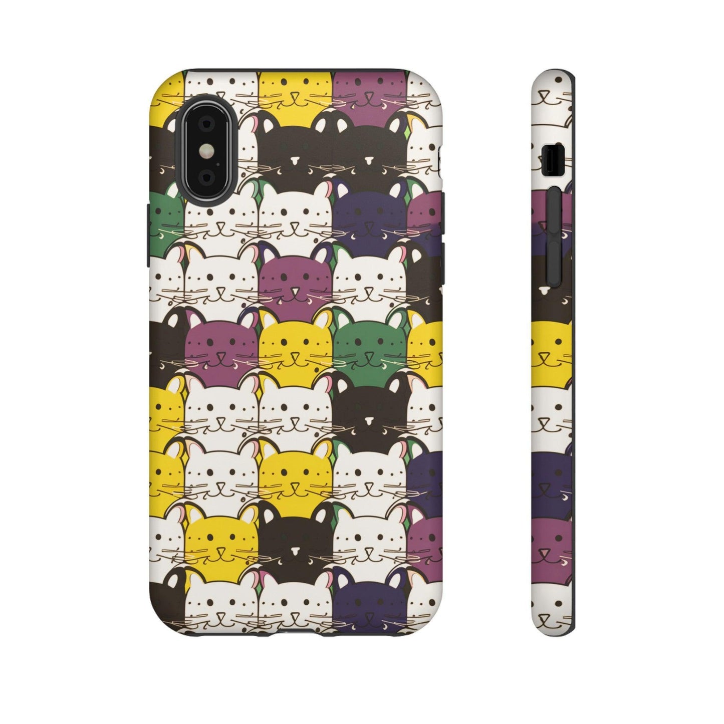 Cat Lovers Collection Tough Cellphone Case - Cosmic Creations by Karen