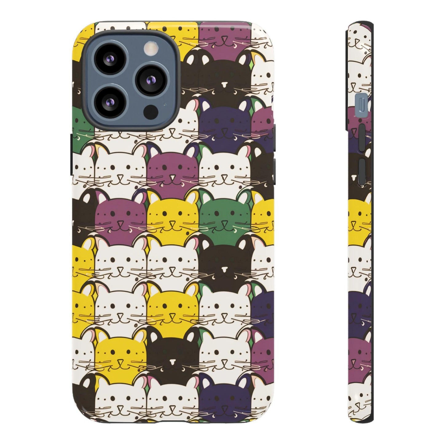 Cat Lovers Collection Tough Cellphone Case - Cosmic Creations by Karen