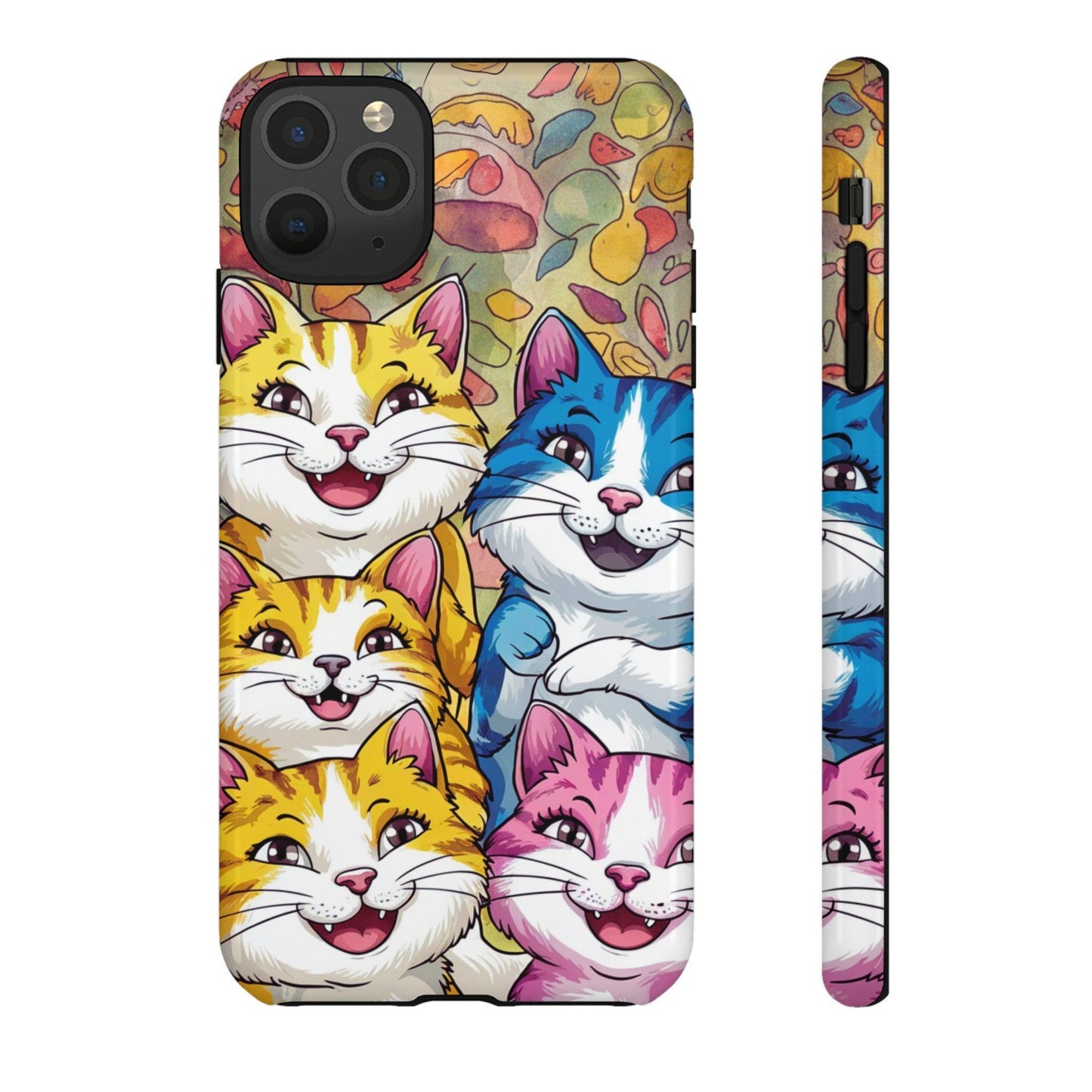 Cat Lovers Collection Tough Cellphone Case - Cosmic Creations by Karen