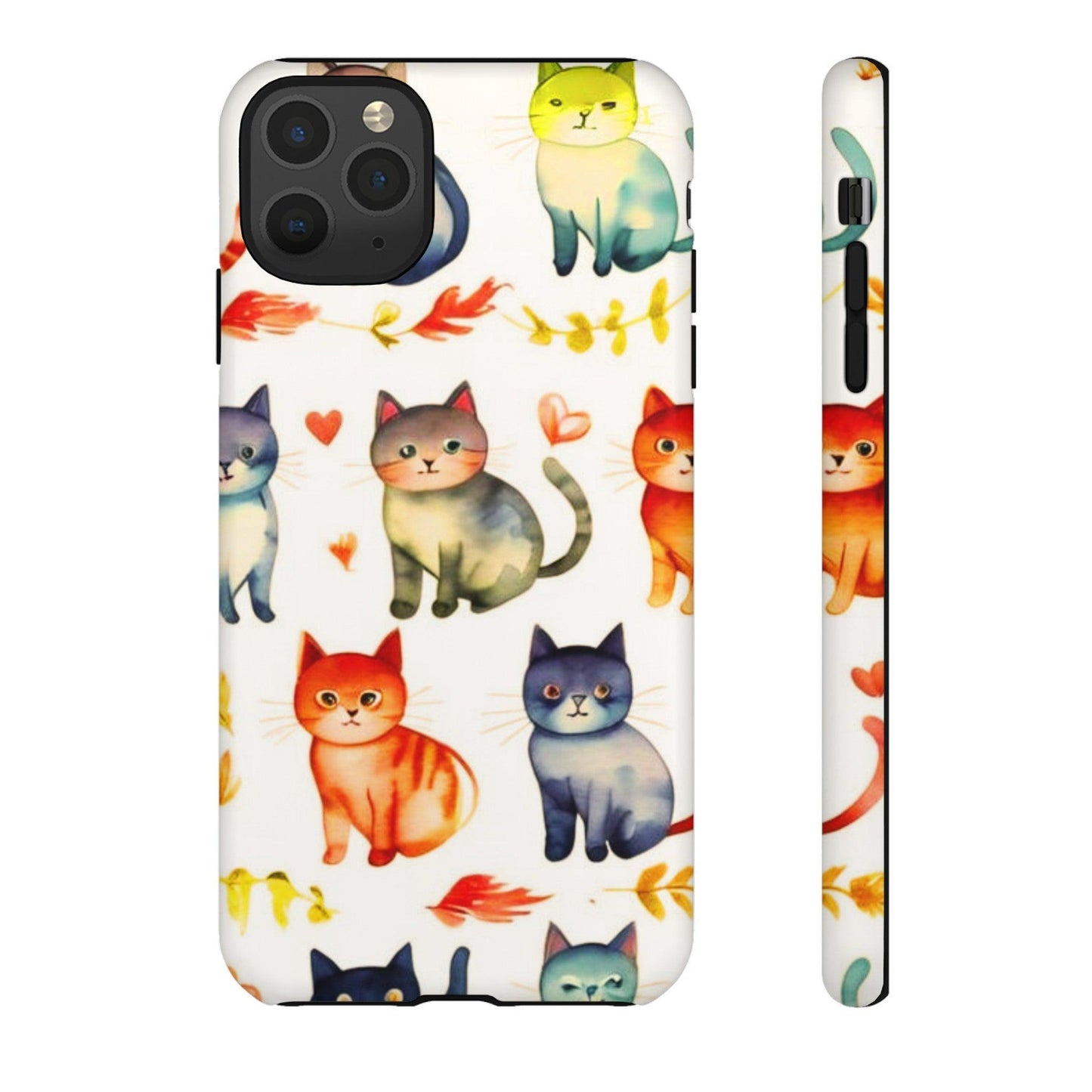 Cat Lovers Collection Tough Cellphone Case - Cosmic Creations by Karen