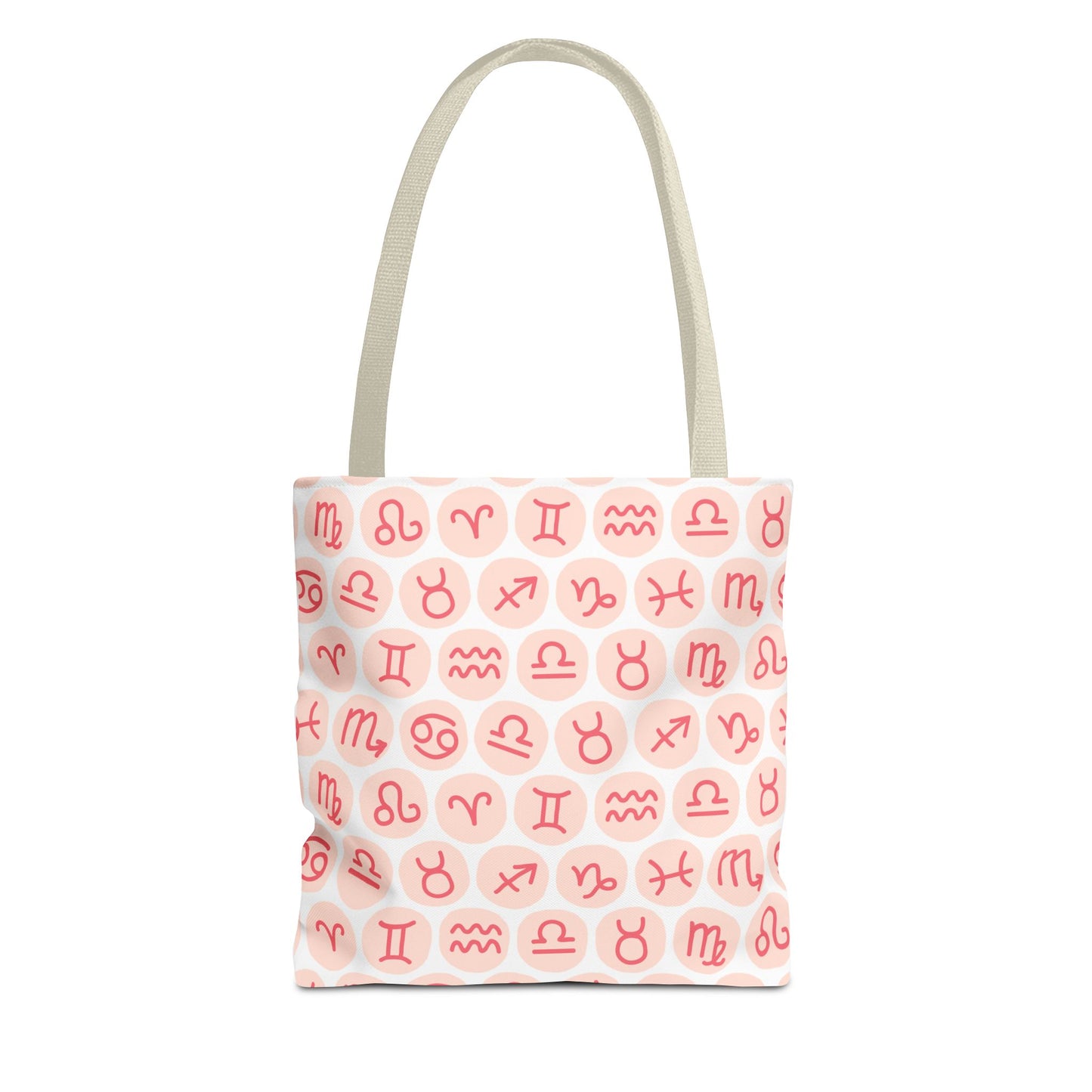 Tote Bag With Astrology Symbols Design