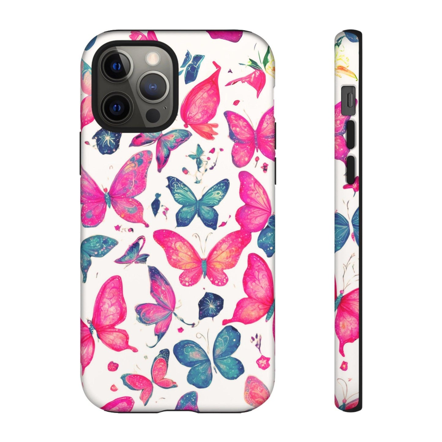 Tough Cellphone Case :" Eclectic Elegance Phone Case Collection" ( Hearts patterns)