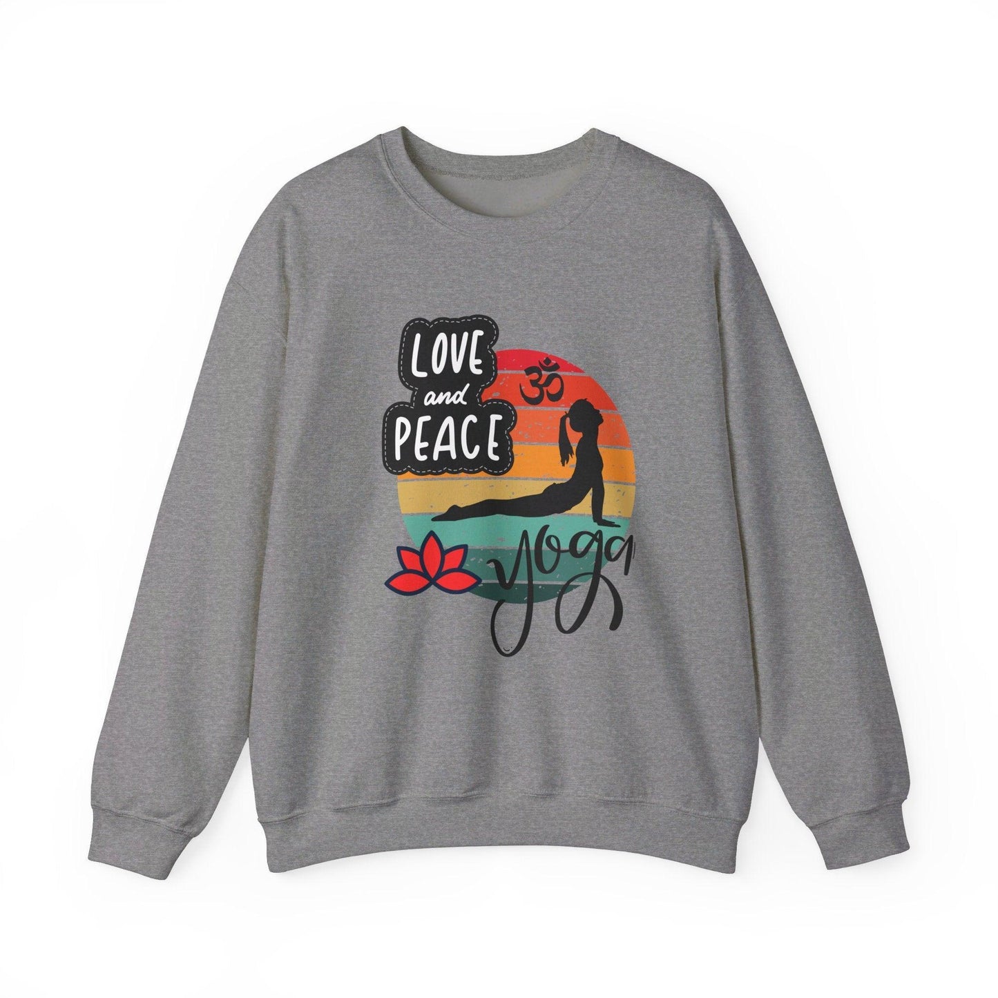 "Yoga Comfort Crewneck Sweatshirt"