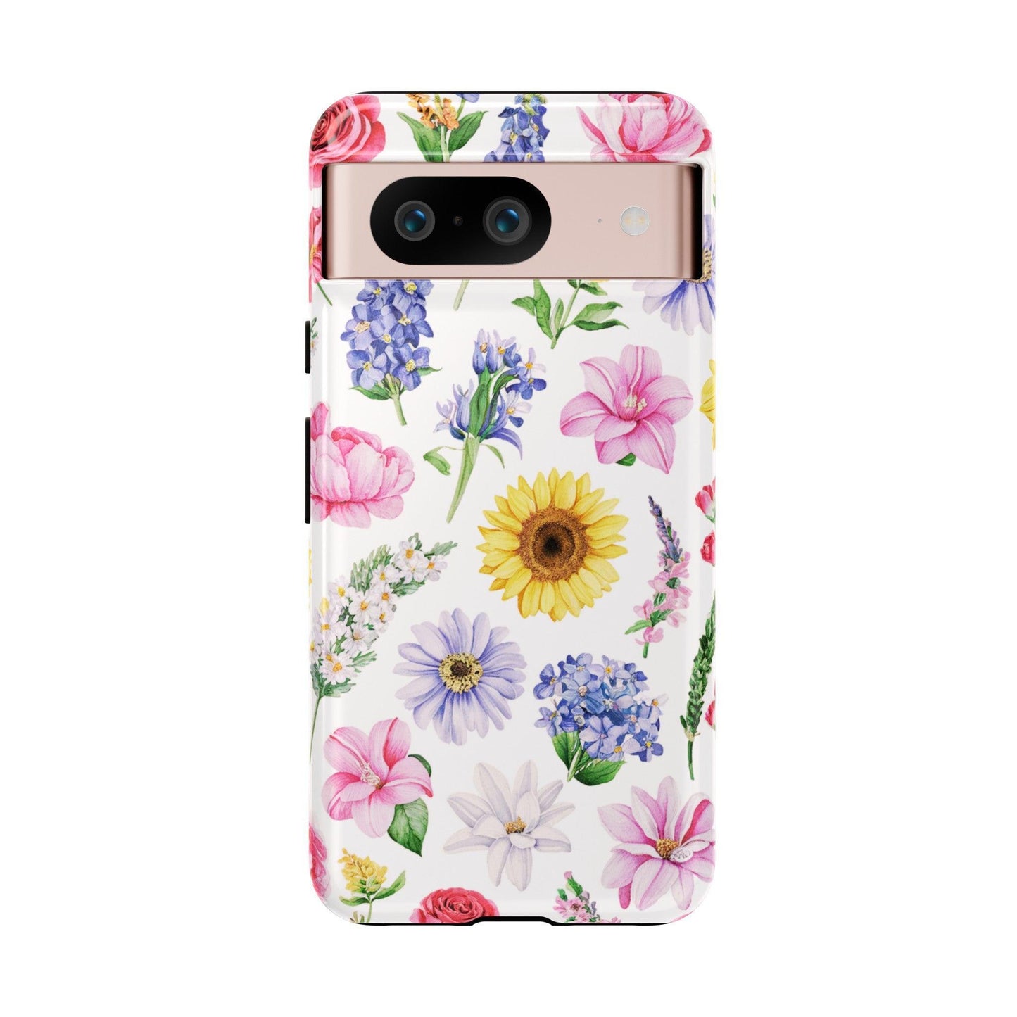 Tough Cellphone Case :" Eclectic Elegance Phone Case Collection" ( Floral patterns)