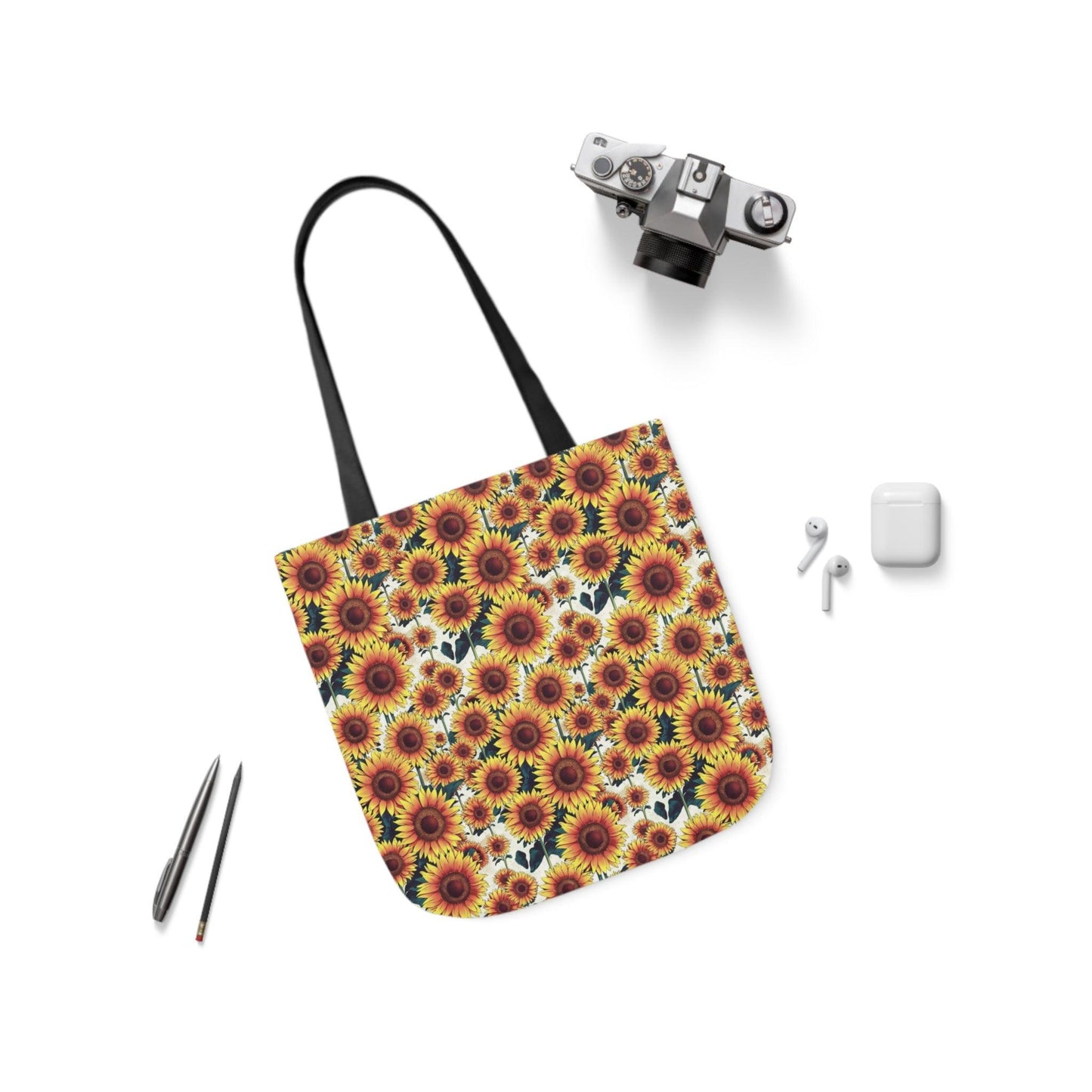 Sunflower Canvas Tote Bag