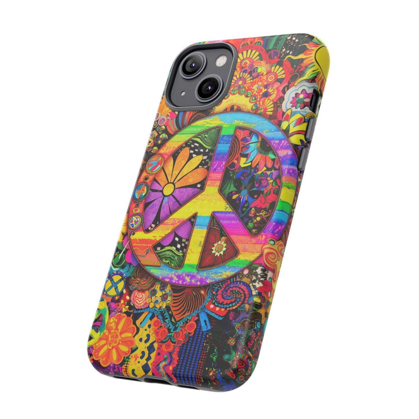 Tough Phone Case :" Eclectic Elegance Phone Case Collection" ( Hippie Style patterns)