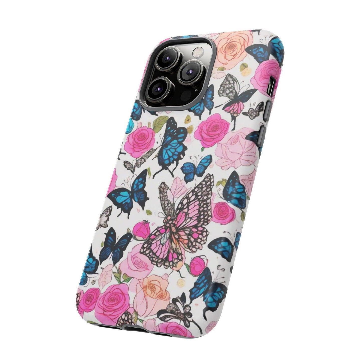 Tough Cellphone Case :" Eclectic Elegance Phone Case Collection" ( Floral patterns)