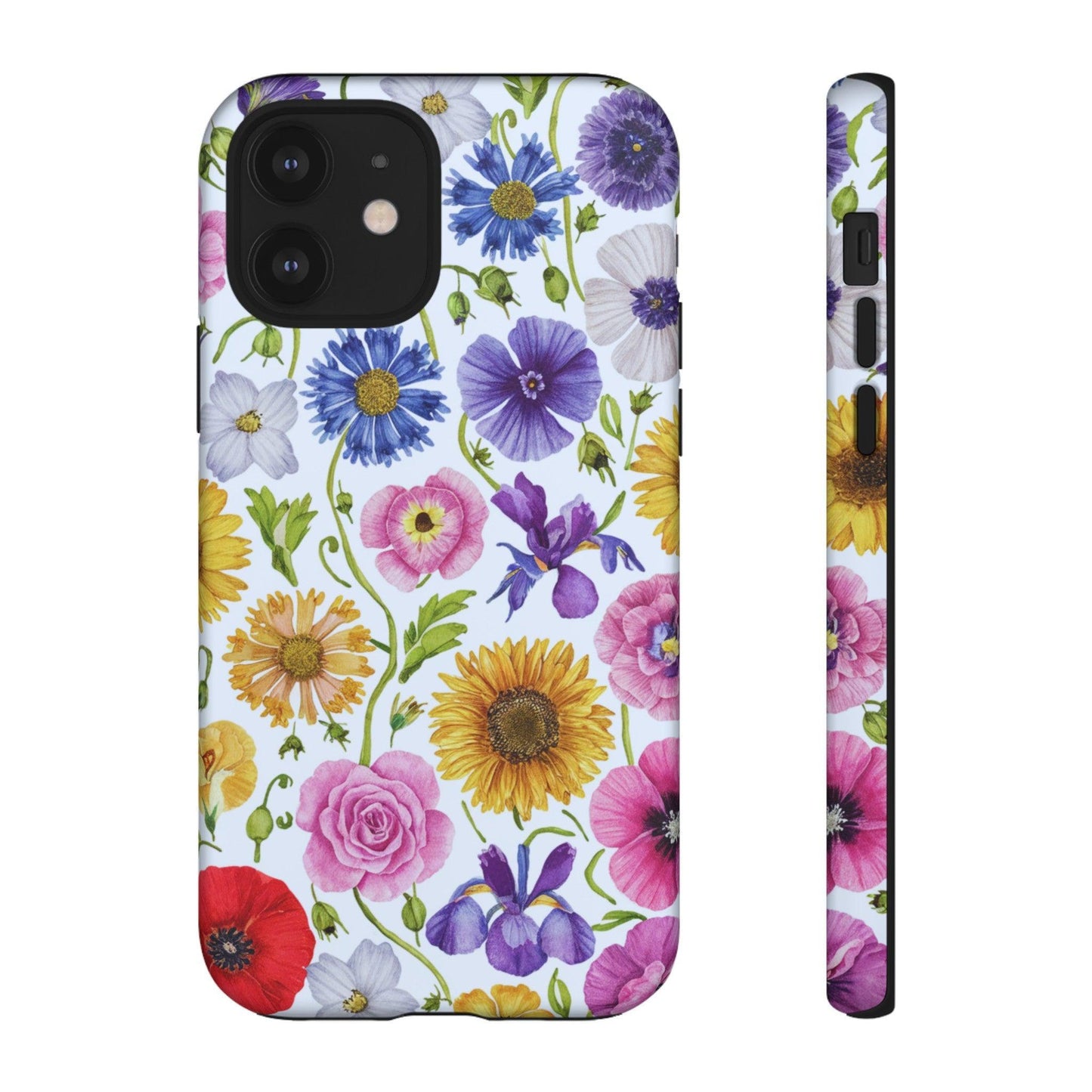 Tough Cellphone Case :" Eclectic Elegance Phone Case Collection" ( Floral patterns)