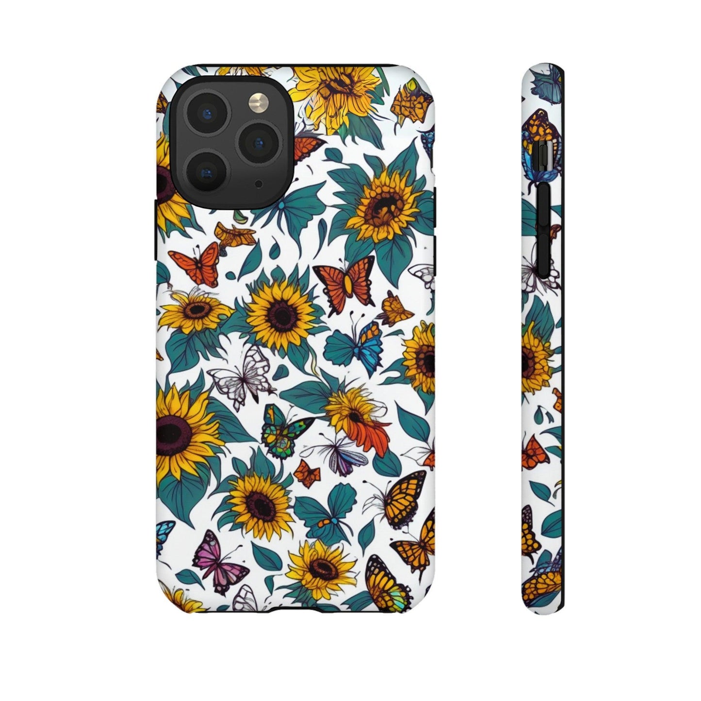 Tough Cellphone Case :" Eclectic Elegance Phone Case Collection" ( Floral patterns)