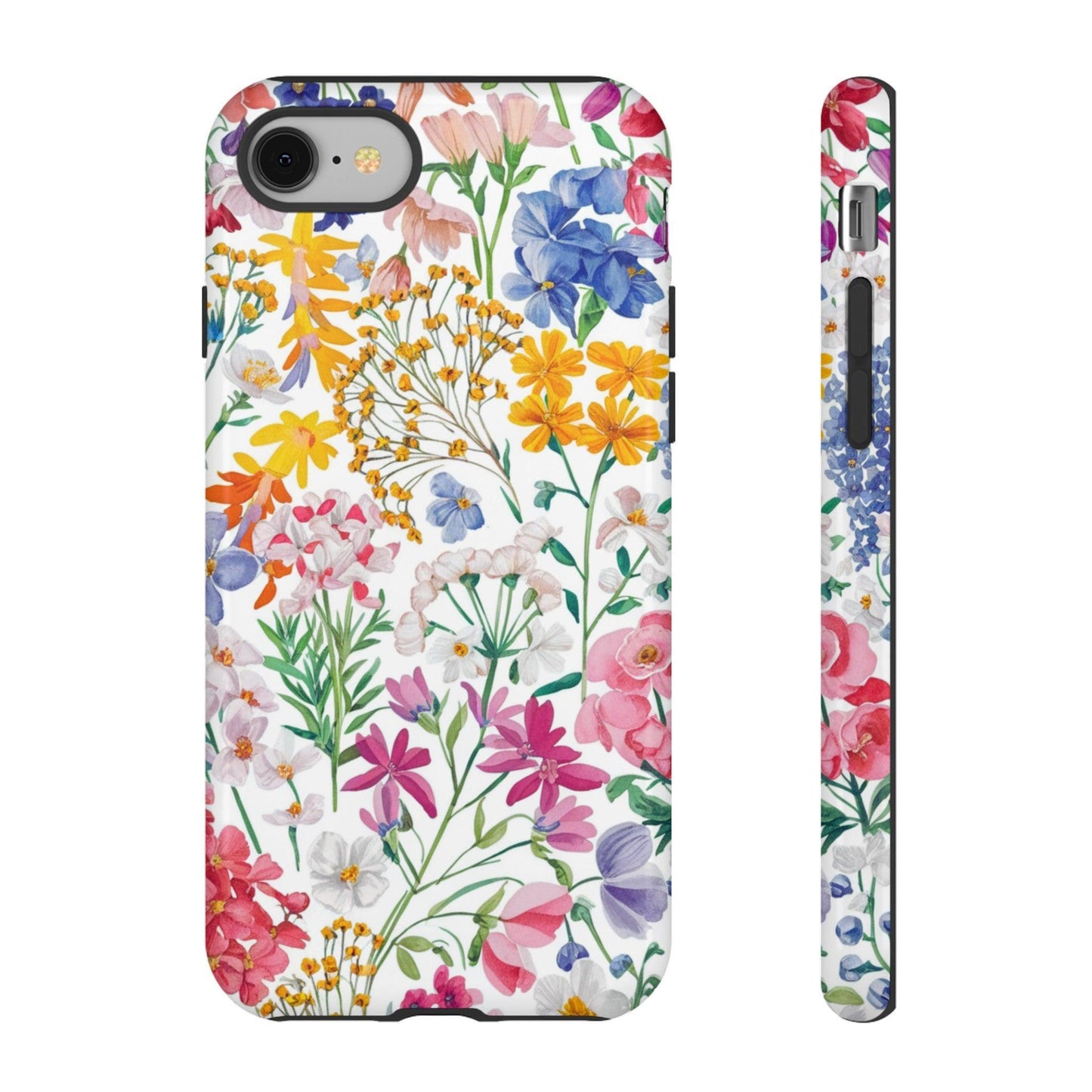 Tough Cellphone Case :" Eclectic Elegance Phone Case Collection" ( Floral patterns)