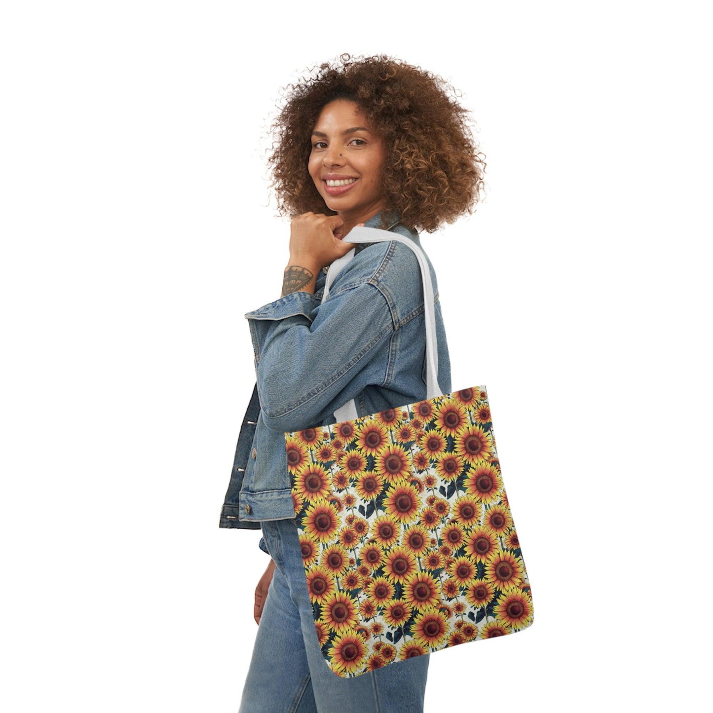 Sunflower Canvas Tote Bag