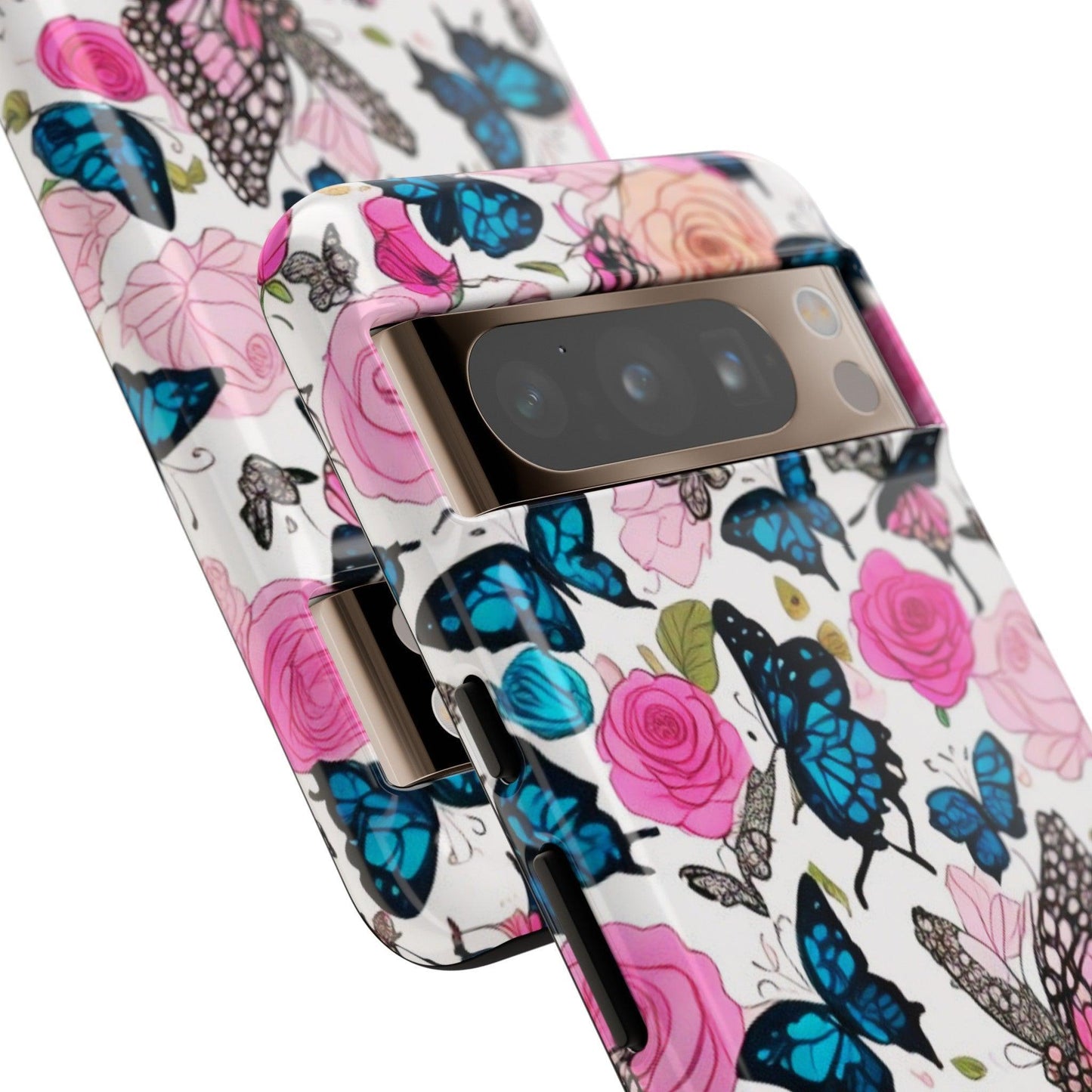 Tough Cellphone Case :" Eclectic Elegance Phone Case Collection" ( Floral patterns)