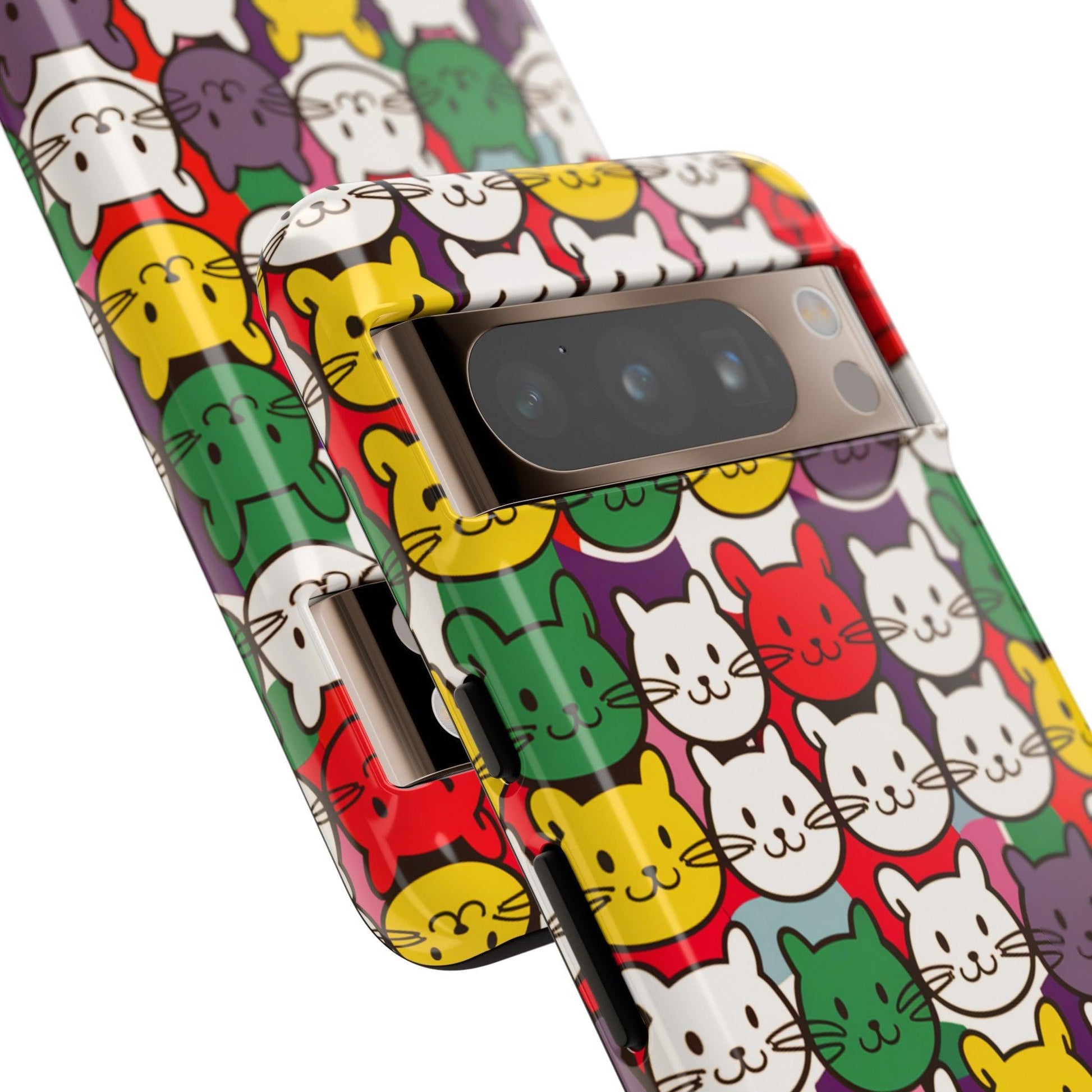 Cat Lovers Collection Tough Cellphone Case - Cosmic Creations by Karen